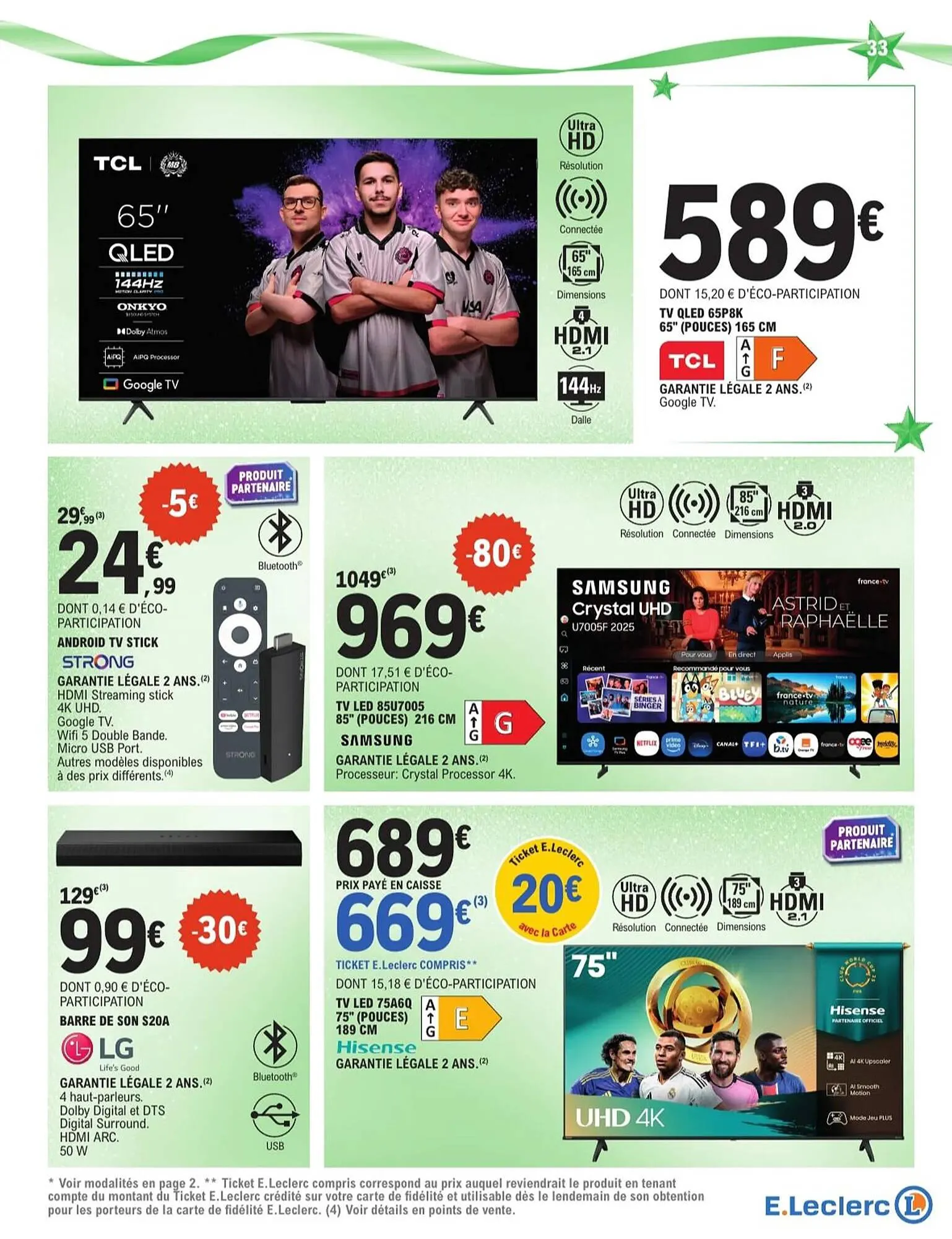 Catalogue E.Leclerc du 2 décembre au 20 décembre 2025 - Catalogue page 33