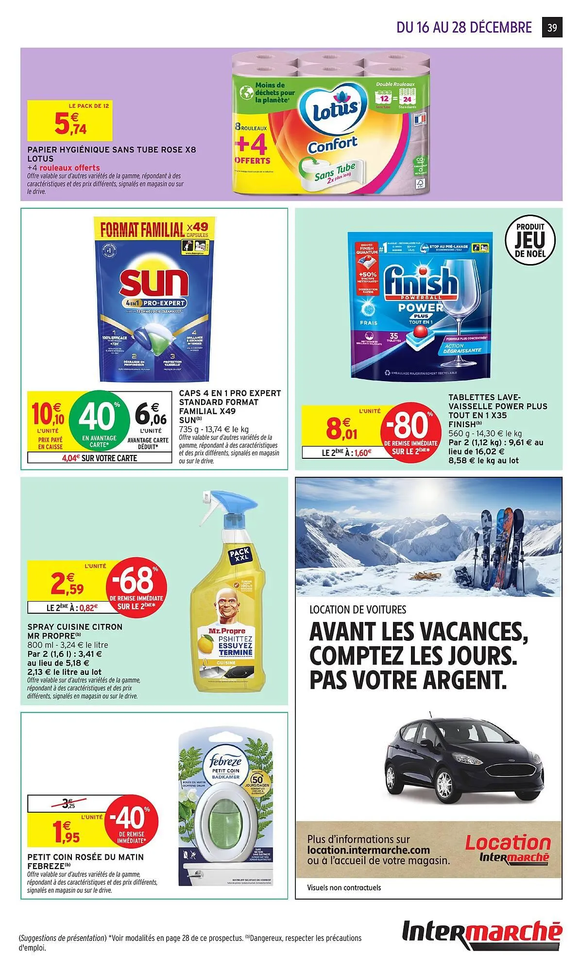 Catalogue Intermarché du 16 décembre au 28 décembre 2025 - Catalogue page 39