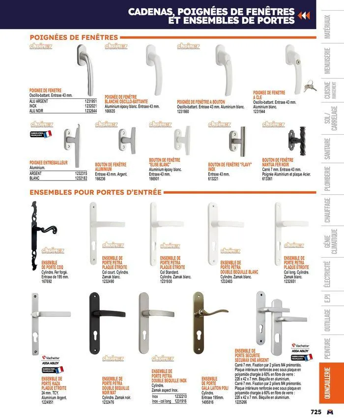 Guide produits 2024 du 15 mars au 31 décembre 2024 - Catalogue page 725