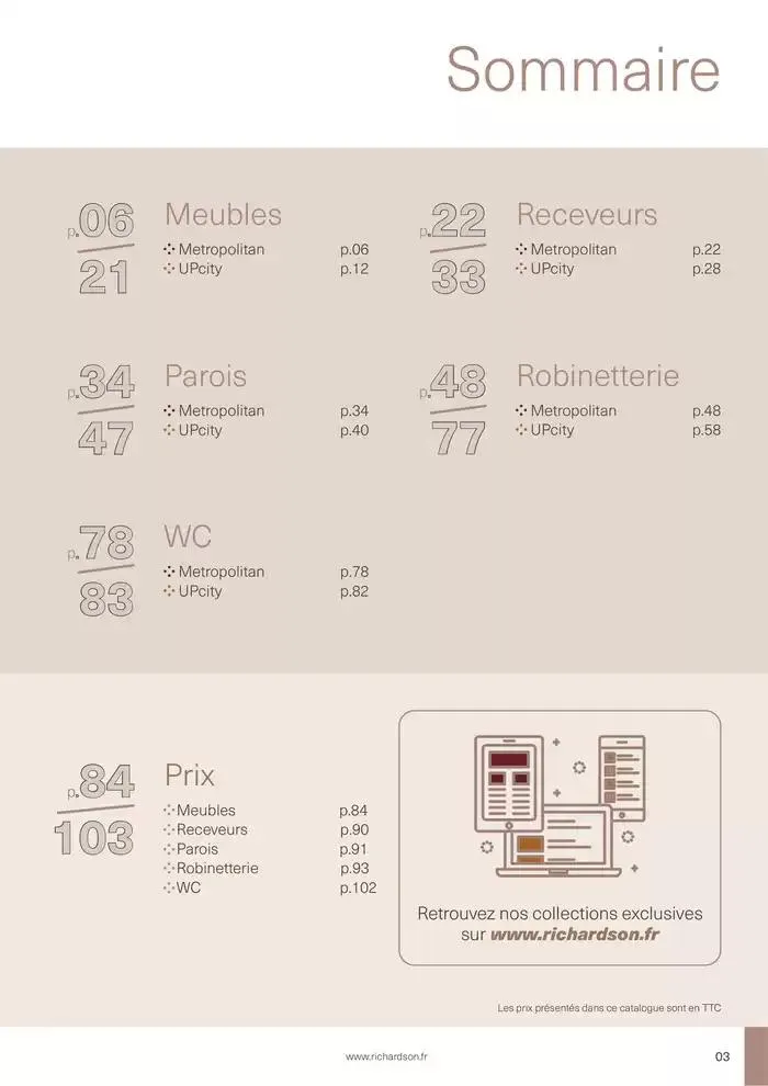 Collections Exclusives 2025 du 11 avril au 31 décembre 2025 - Catalogue page 3