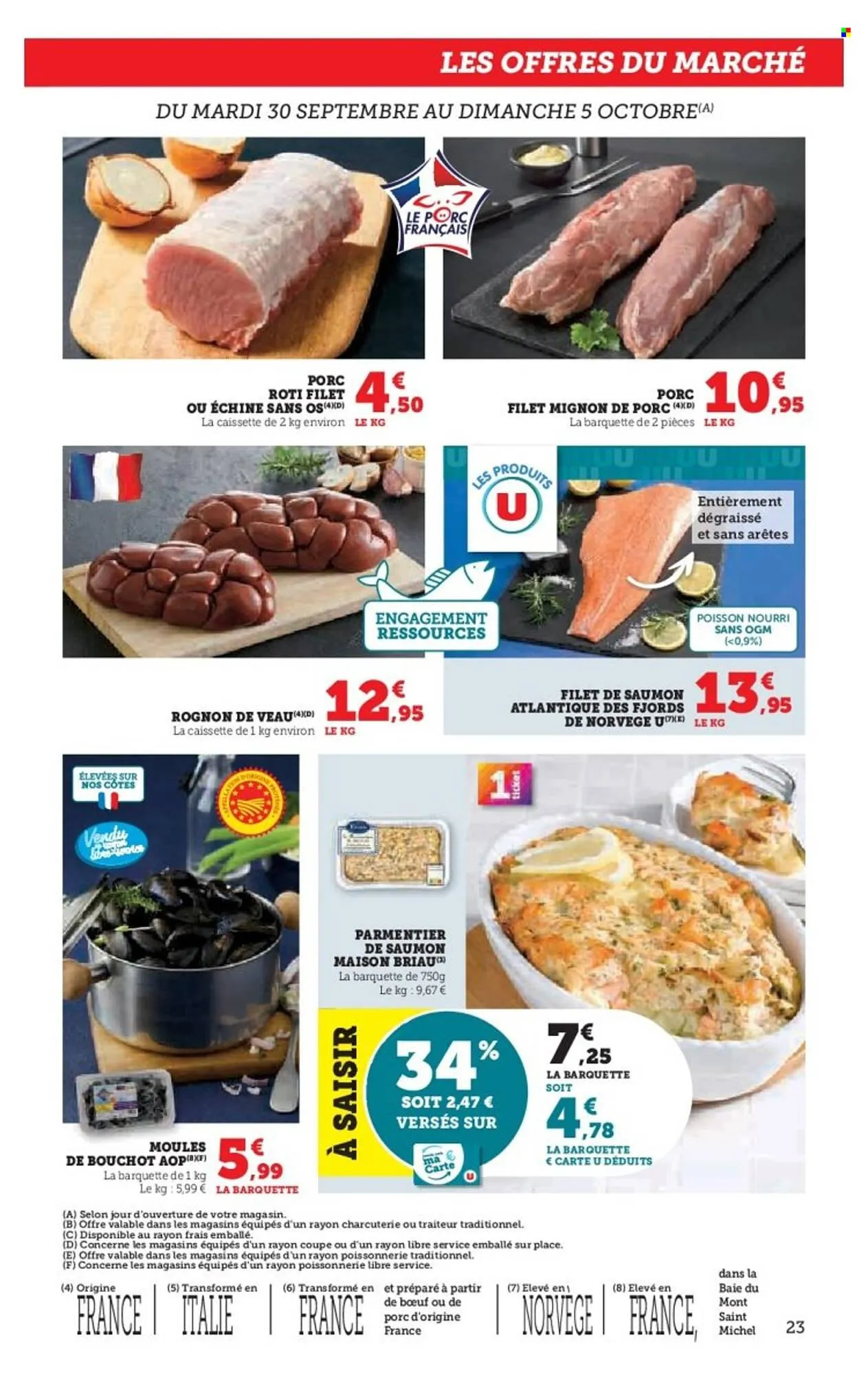 Catalogue Super U du 30 septembre au 12 octobre 2025 - Catalogue page 23