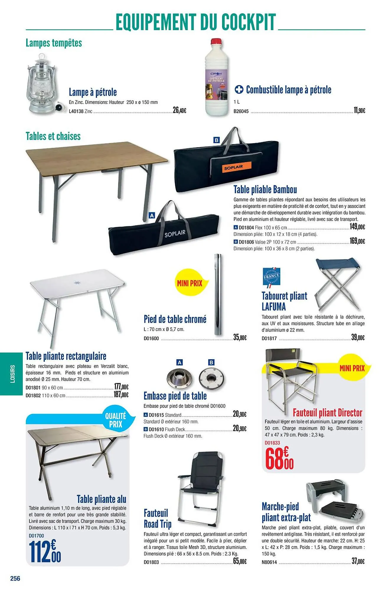Catalogue Accastillage Diffusion du 1 mars au 31 décembre 2023 - Catalogue page 258