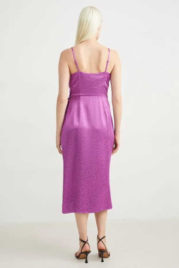 Wrap dress - polka dot