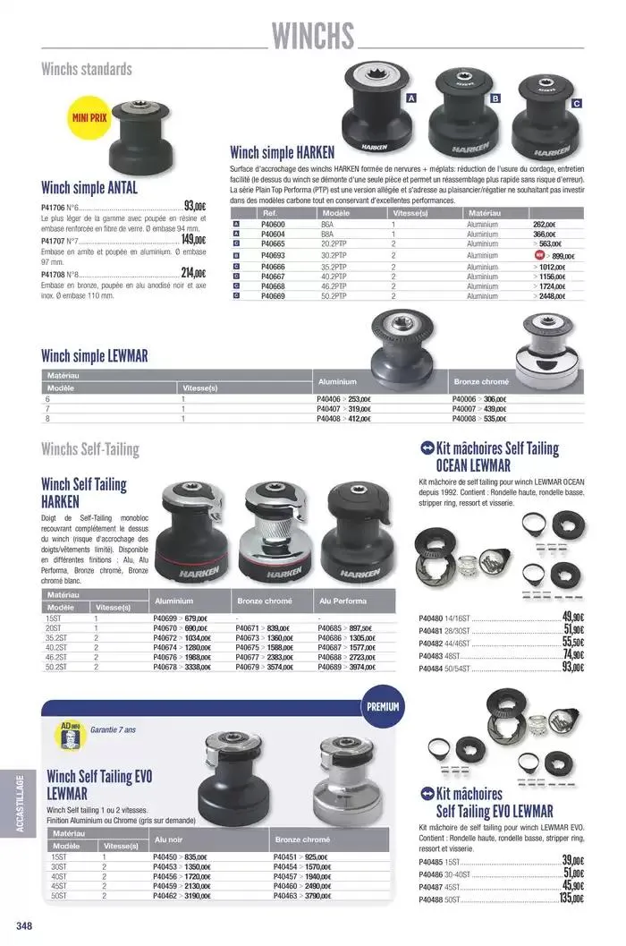 Catalogue Accastillage Diffusion 2025 du 1 janvier au 31 décembre 2025 - Catalogue page 350