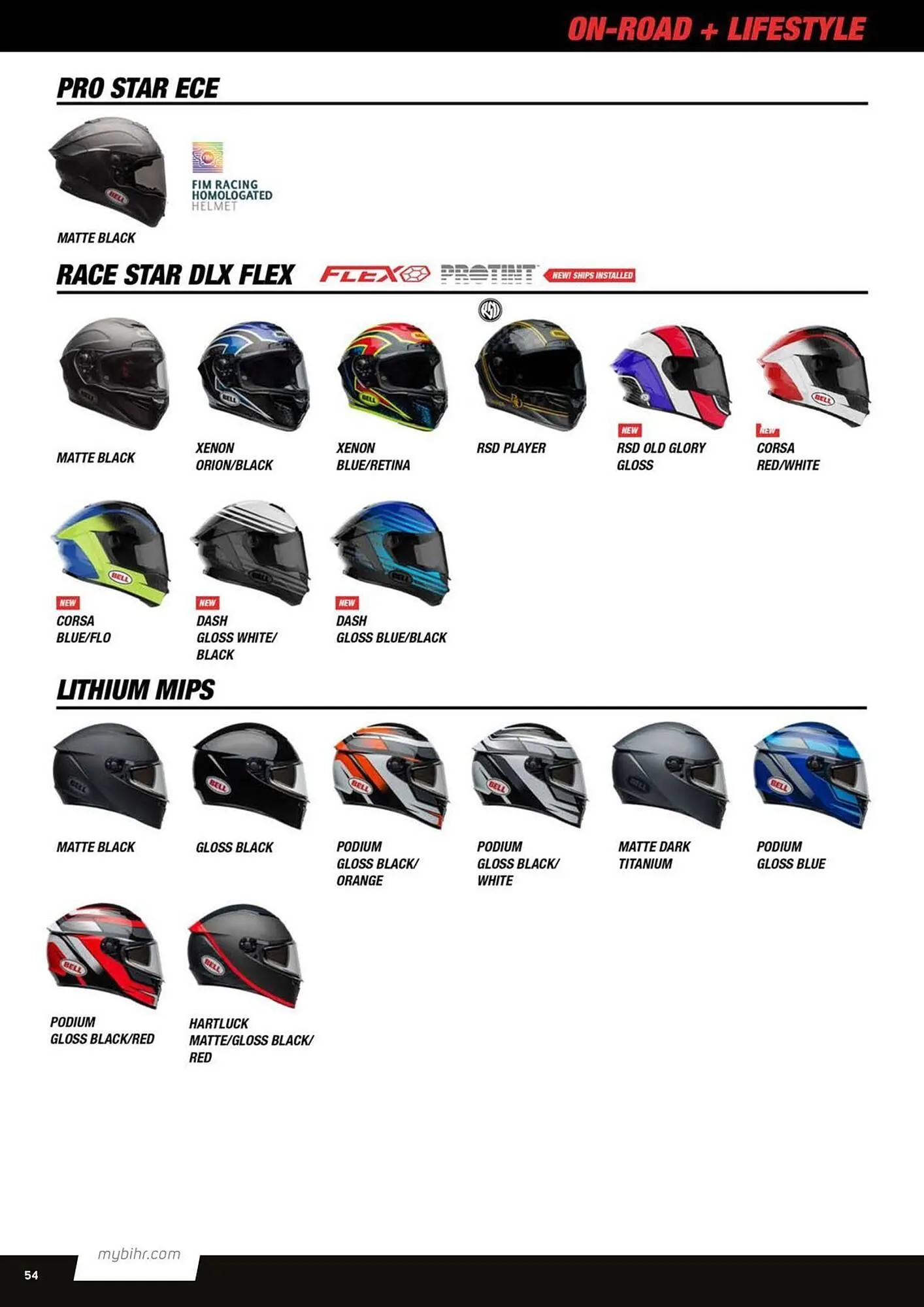 Catalogue Bihr du 27 mars au 31 décembre 2025 - Catalogue page 54