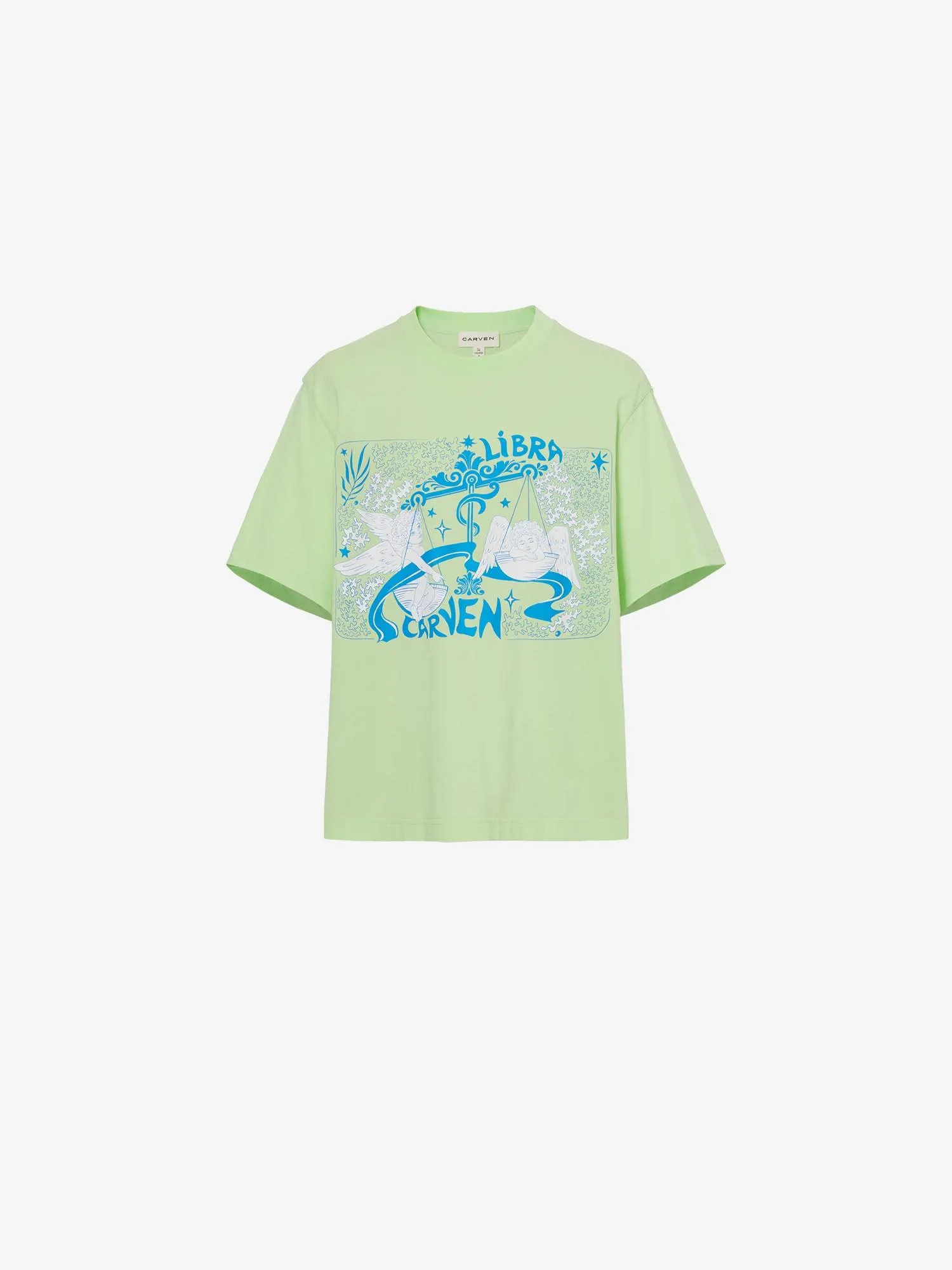 ASTRO TEE-SHIRT IN GREEN COTTON