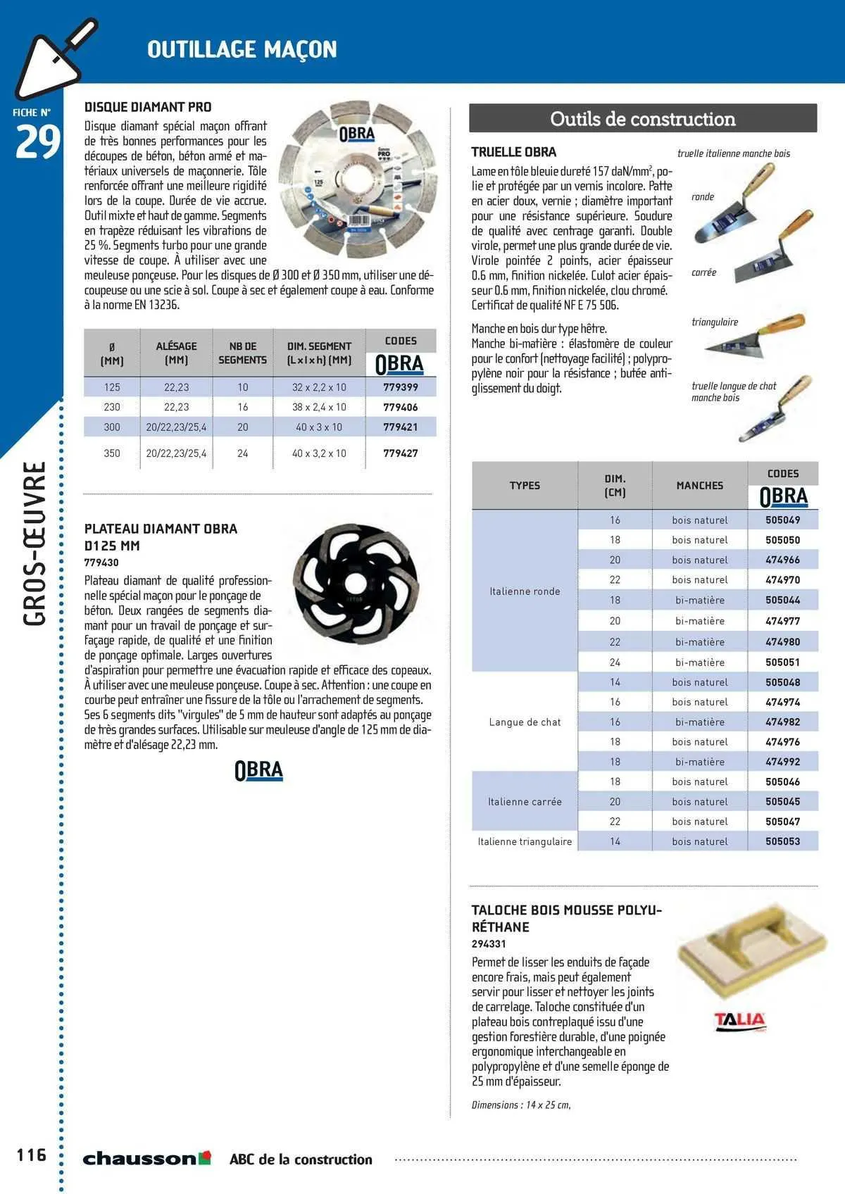 Catalogue Chausson Matériaux du 2 mai au 31 décembre 2025 - Catalogue page 98
