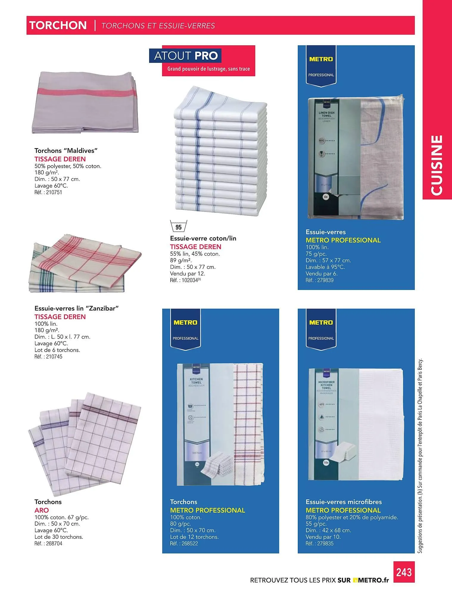 Catalogue METRO du 1 janvier au 31 décembre 2026 - Catalogue page 243