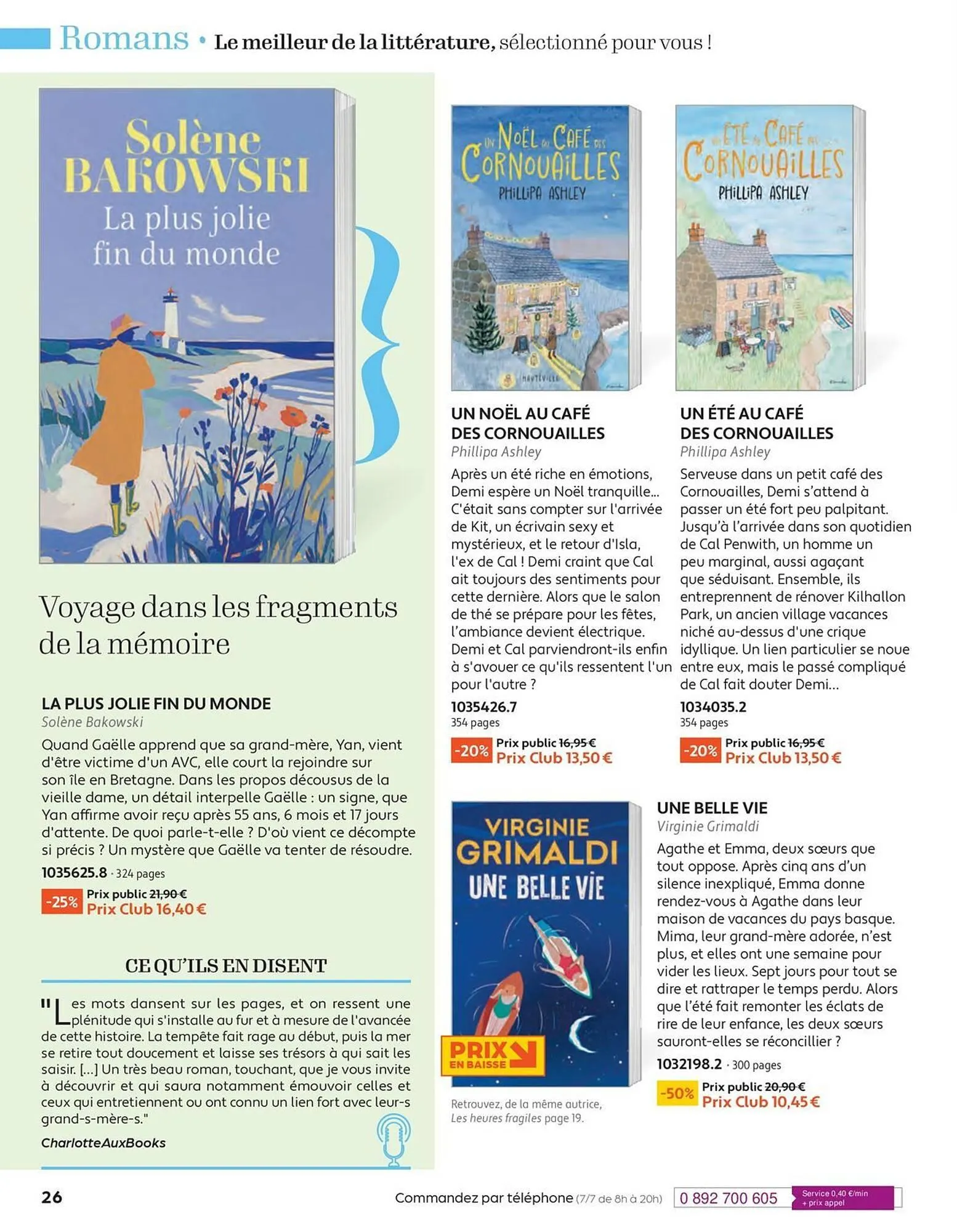 Catalogue France Loisirs du 1 janvier au 28 février 2026 - Catalogue page 26