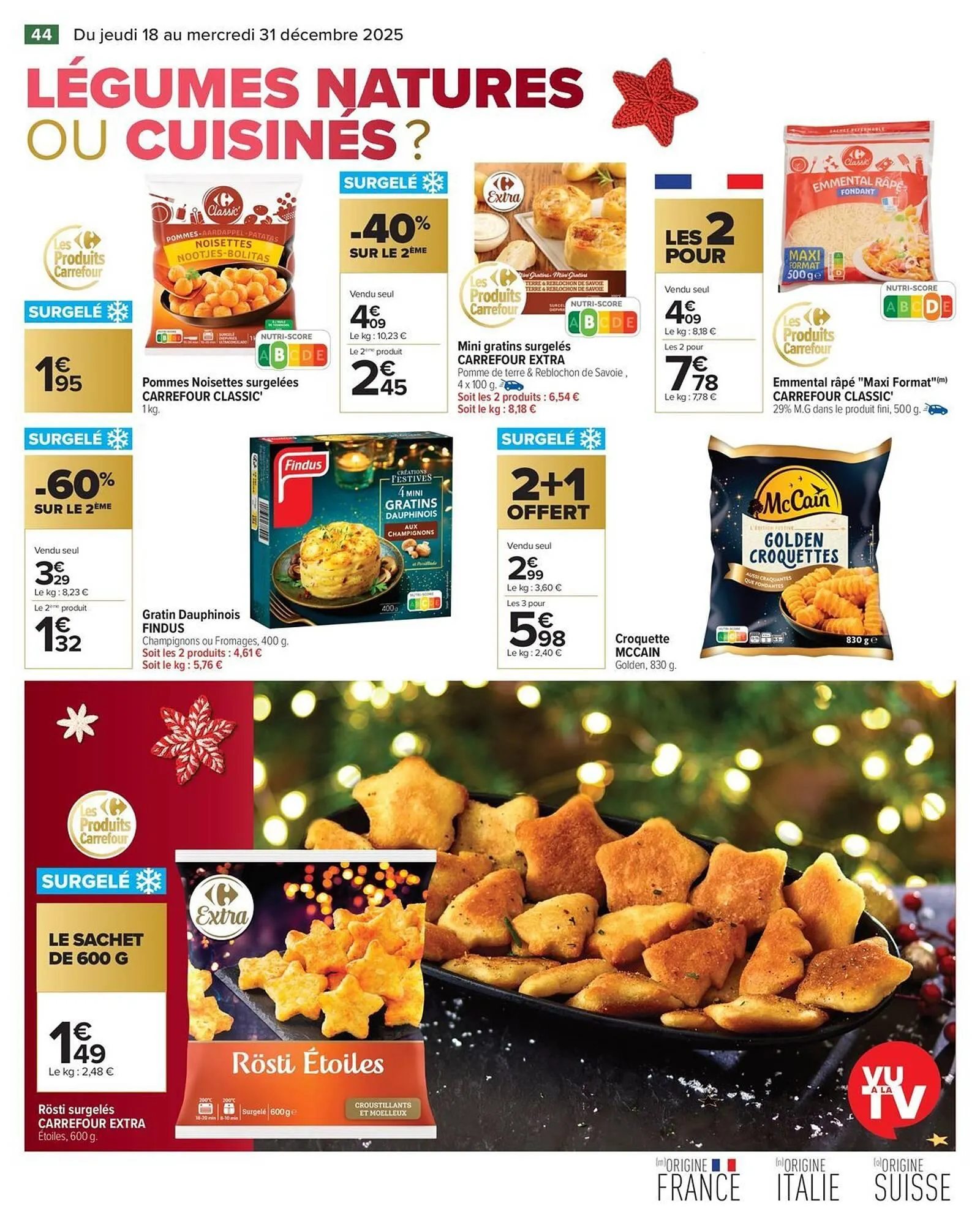 Catalogue Carrefour du 18 décembre au 31 décembre 2025 - Catalogue page 44
