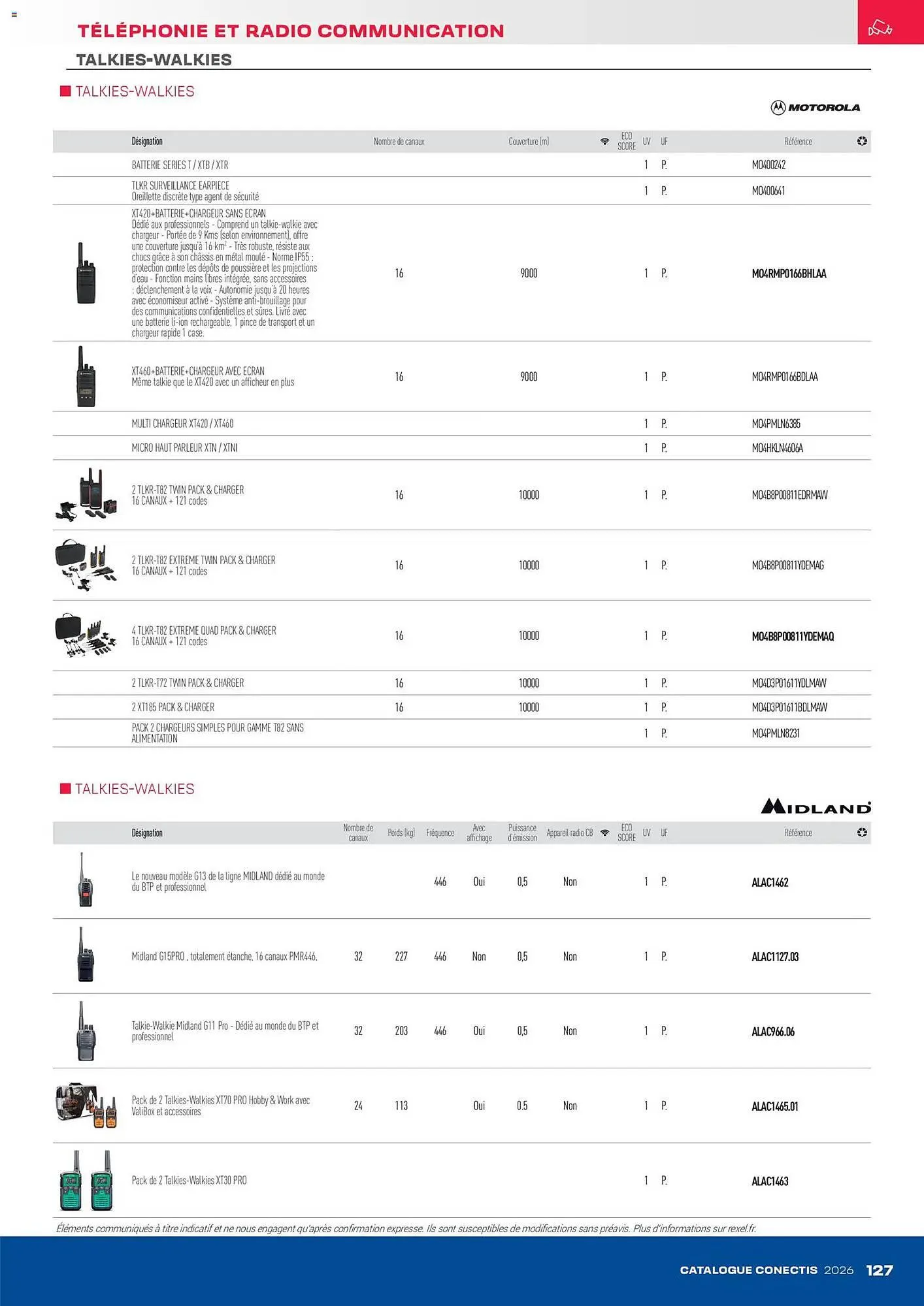 Catalogue Rexel du 10 avril au 31 décembre 2026 - Catalogue page 127