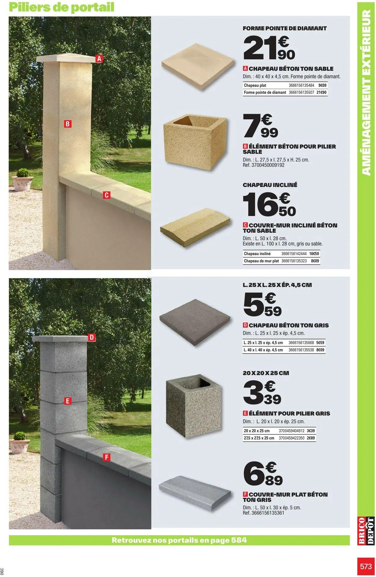 Brico Dépôt Catalogue actuel du 24 mars au 31 juillet 2025 - Catalogue page 573