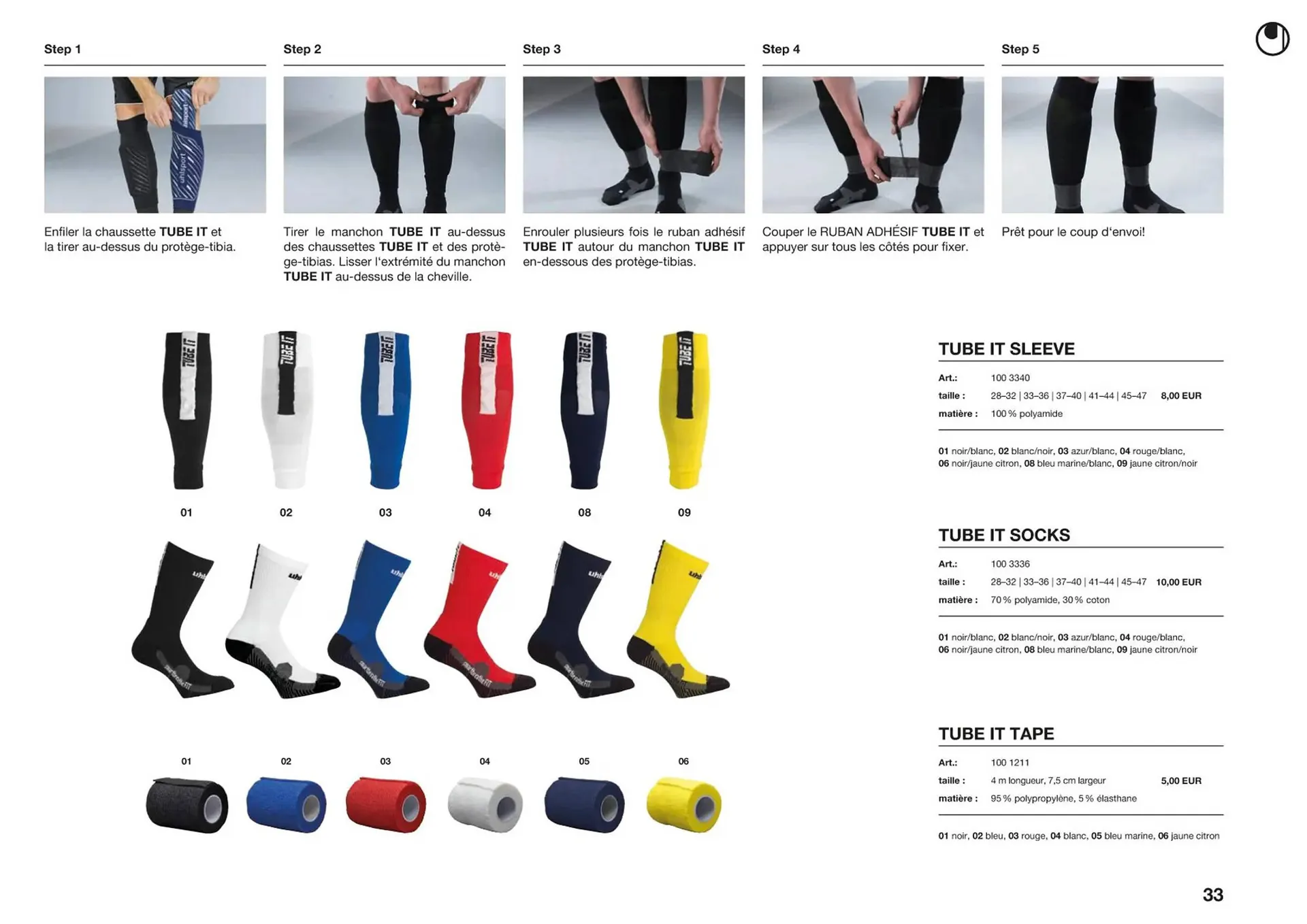 Catalogue Uhlsport du 1 mars au 31 décembre 2023 - Catalogue page 33