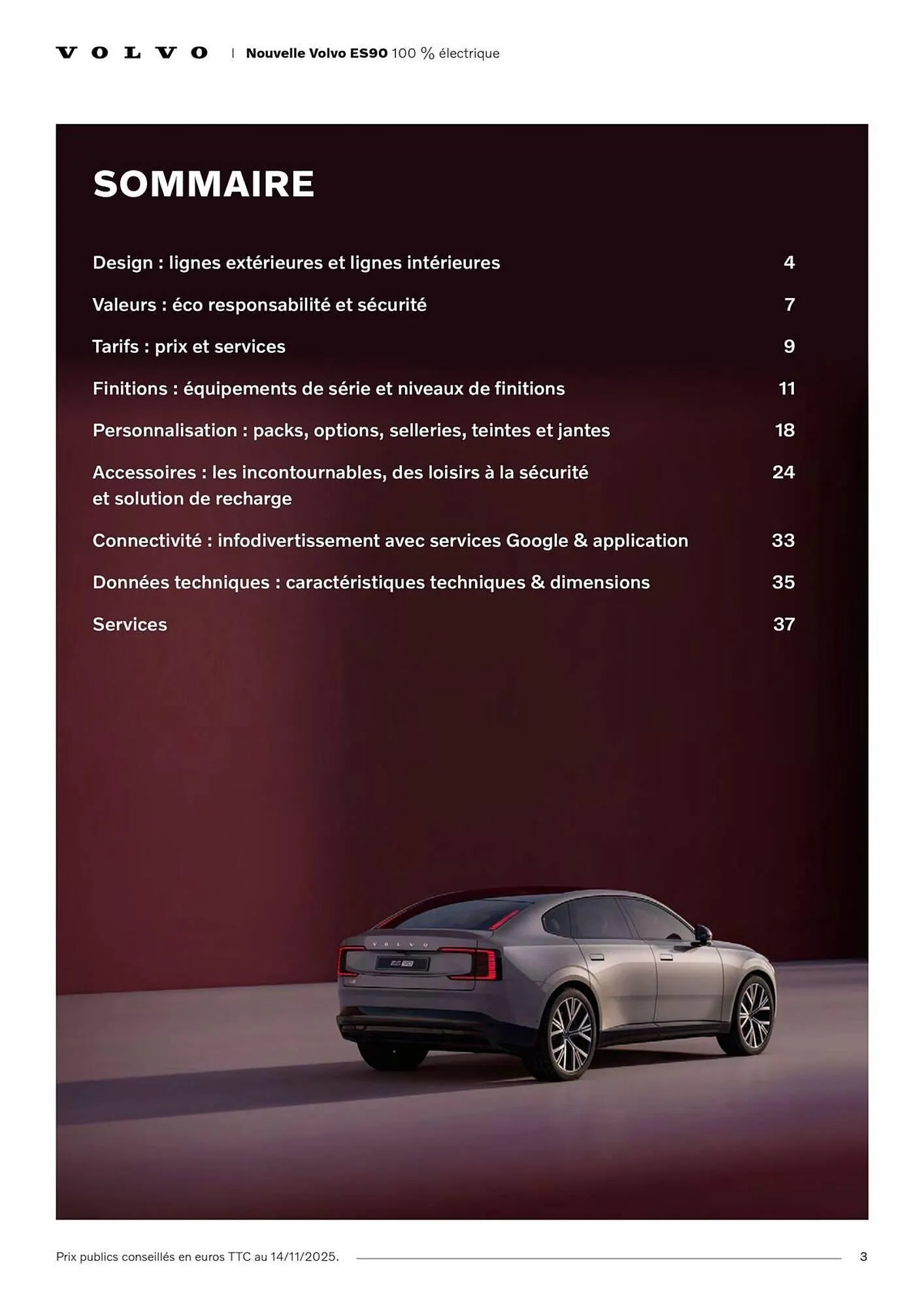 Catalogue VOLVO du 7 janvier au 31 janvier 2027 - Catalogue page 3