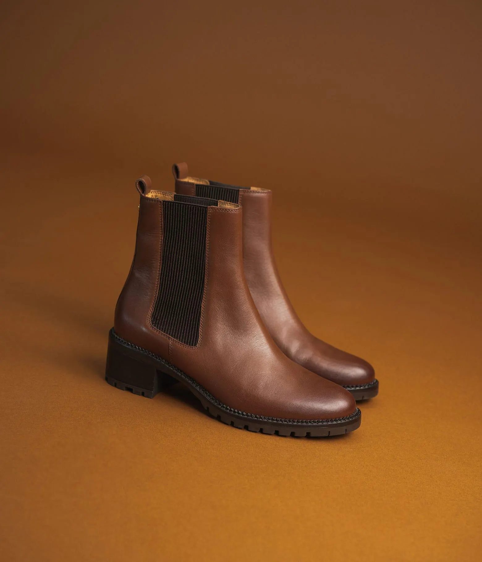 CHELSEA BOOTS MARLENE COGNAC