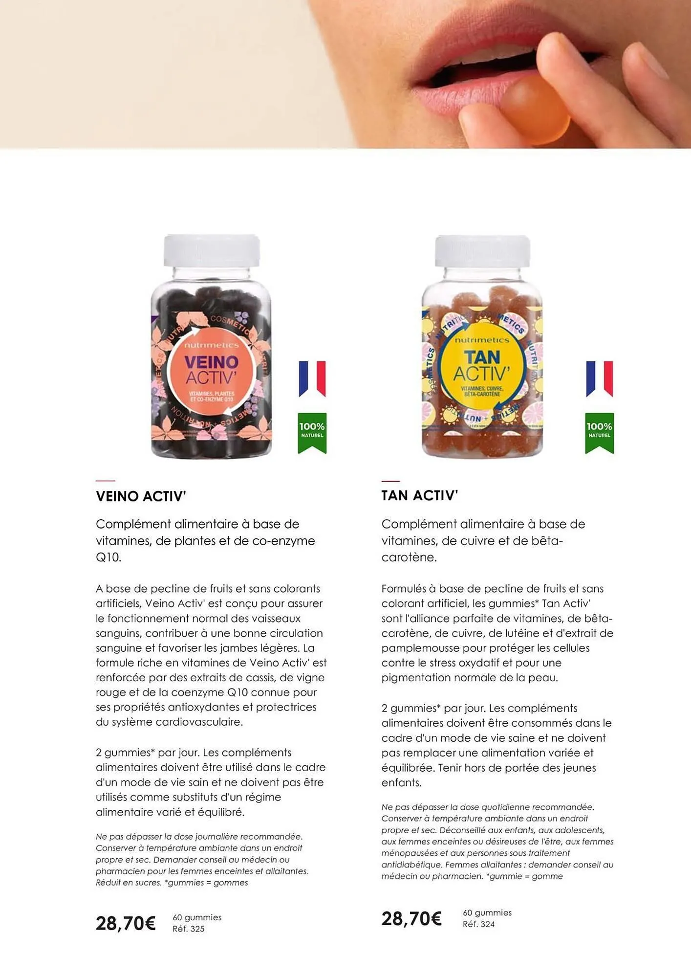 Catalogue Nutrimetics du 6 janvier au 31 décembre 2025 - Catalogue page 56