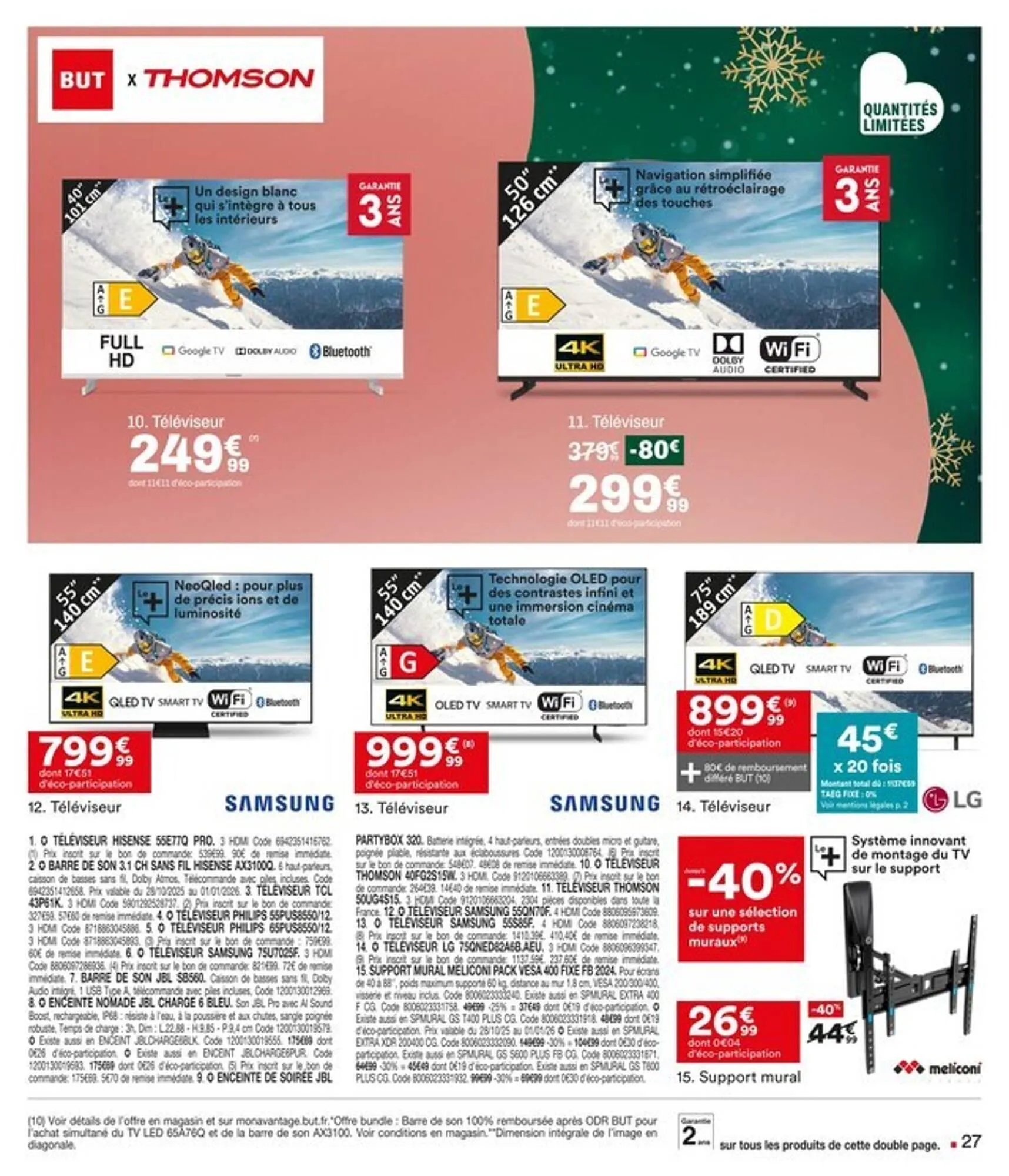 Catalogue BUT du 2 décembre au 1 janvier 2026 - Catalogue page 27
