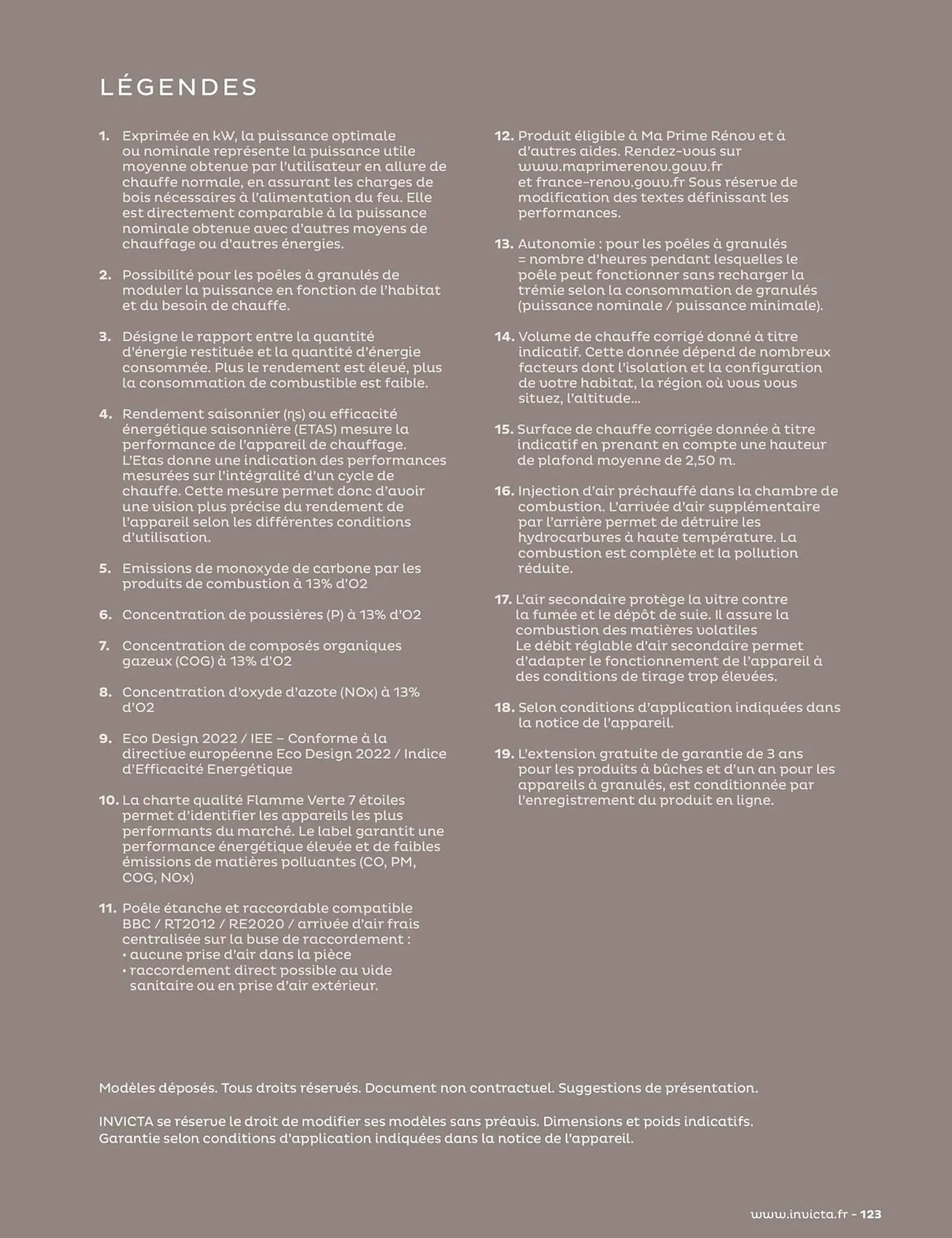 Catalogue Invicta du 29 avril au 31 décembre 2026 - Catalogue page 123