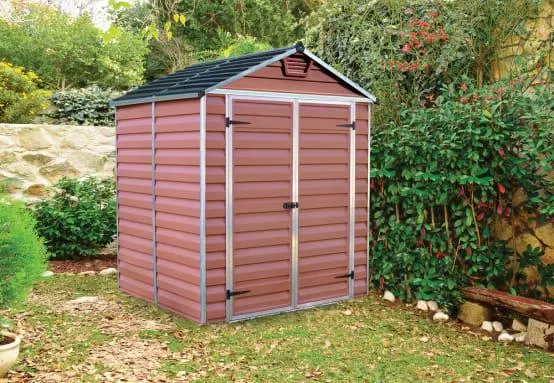 Palram - Abri de Jardin Polycarbonate Skylight Amber 6x5 2,7m2