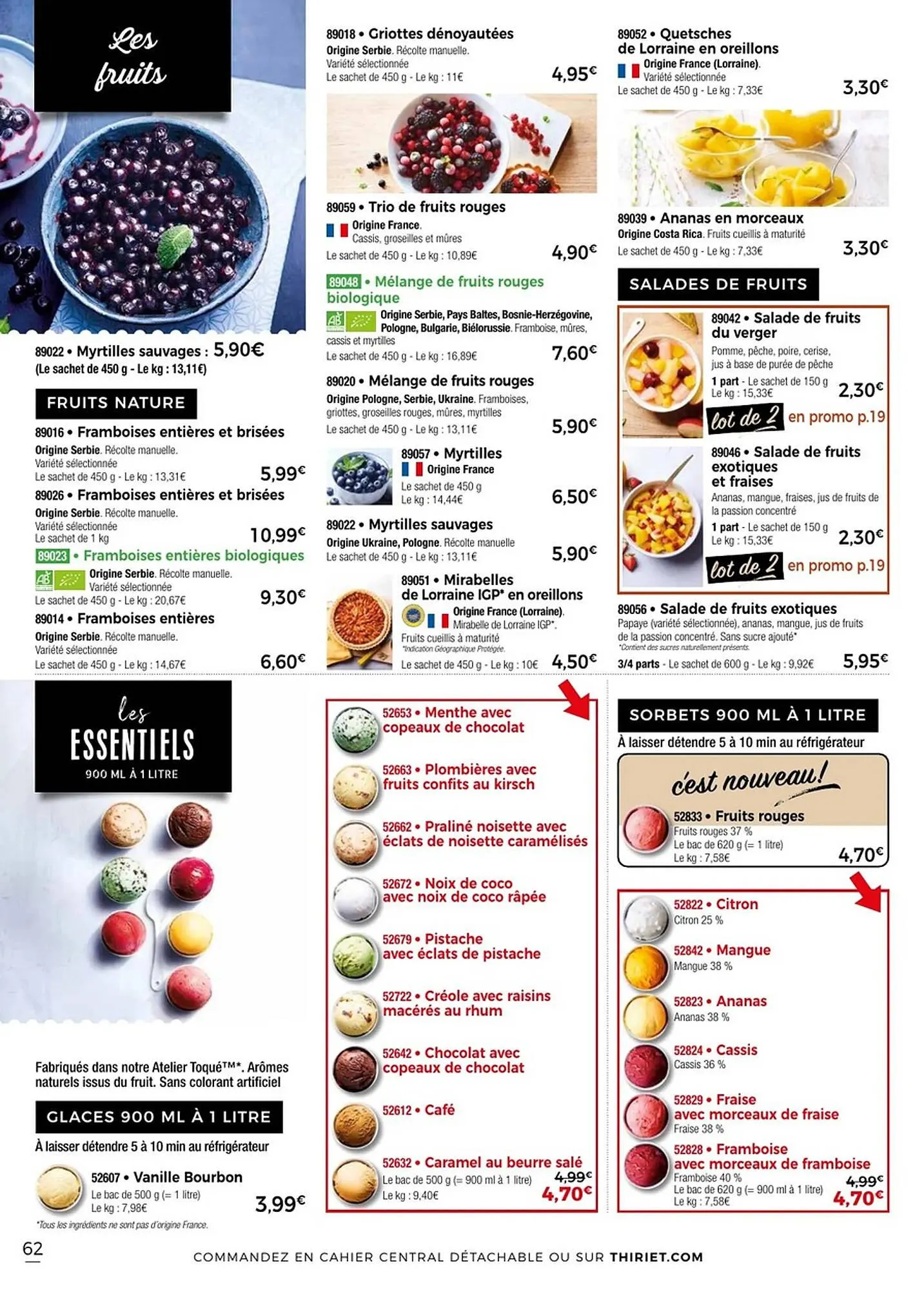 Catalogue Thiriet du 11 juillet au 6 août 2025 - Catalogue page 62