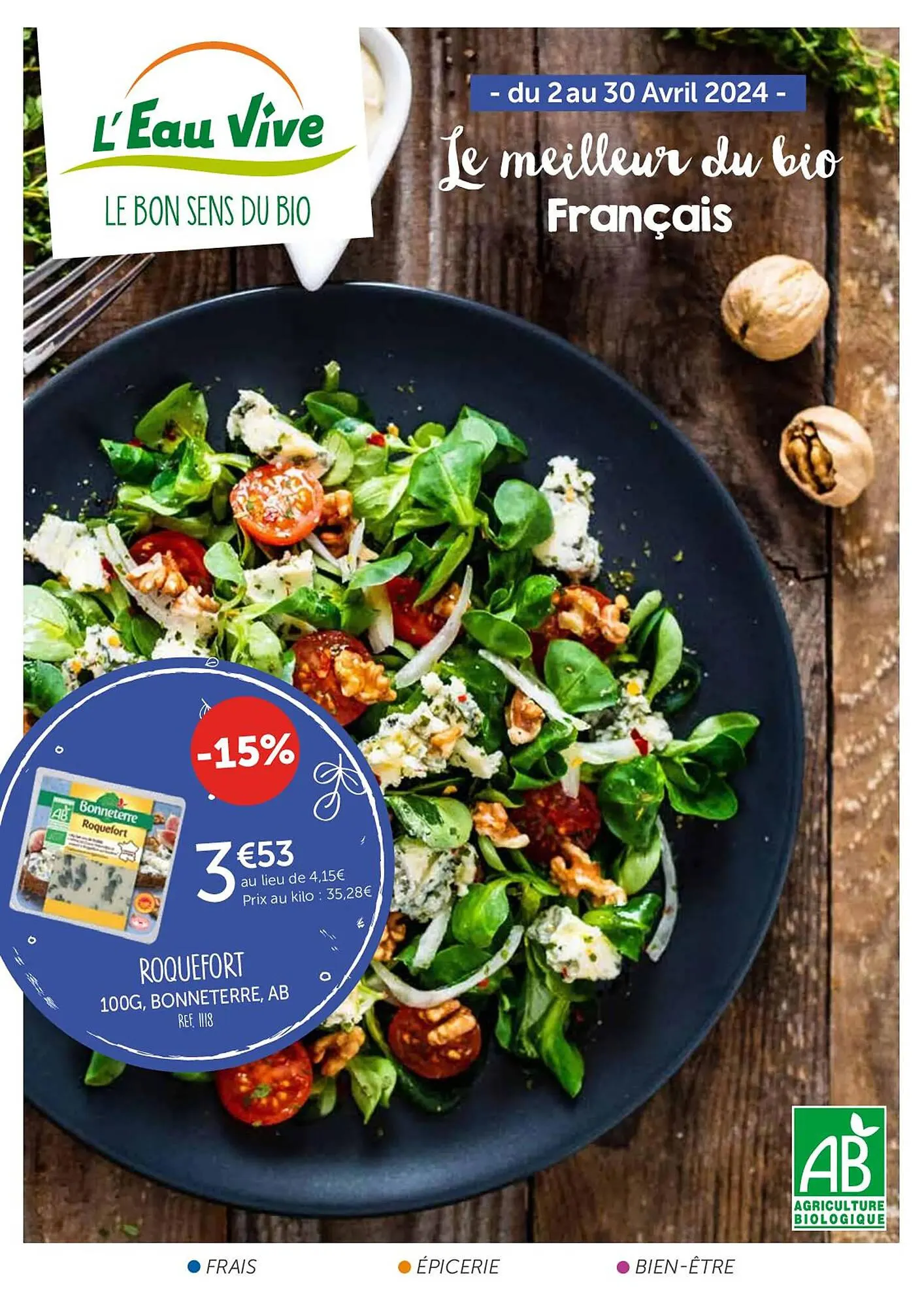Catalogue L'Eau Vive du 2 avril au 30 avril 2024 - Catalogue page