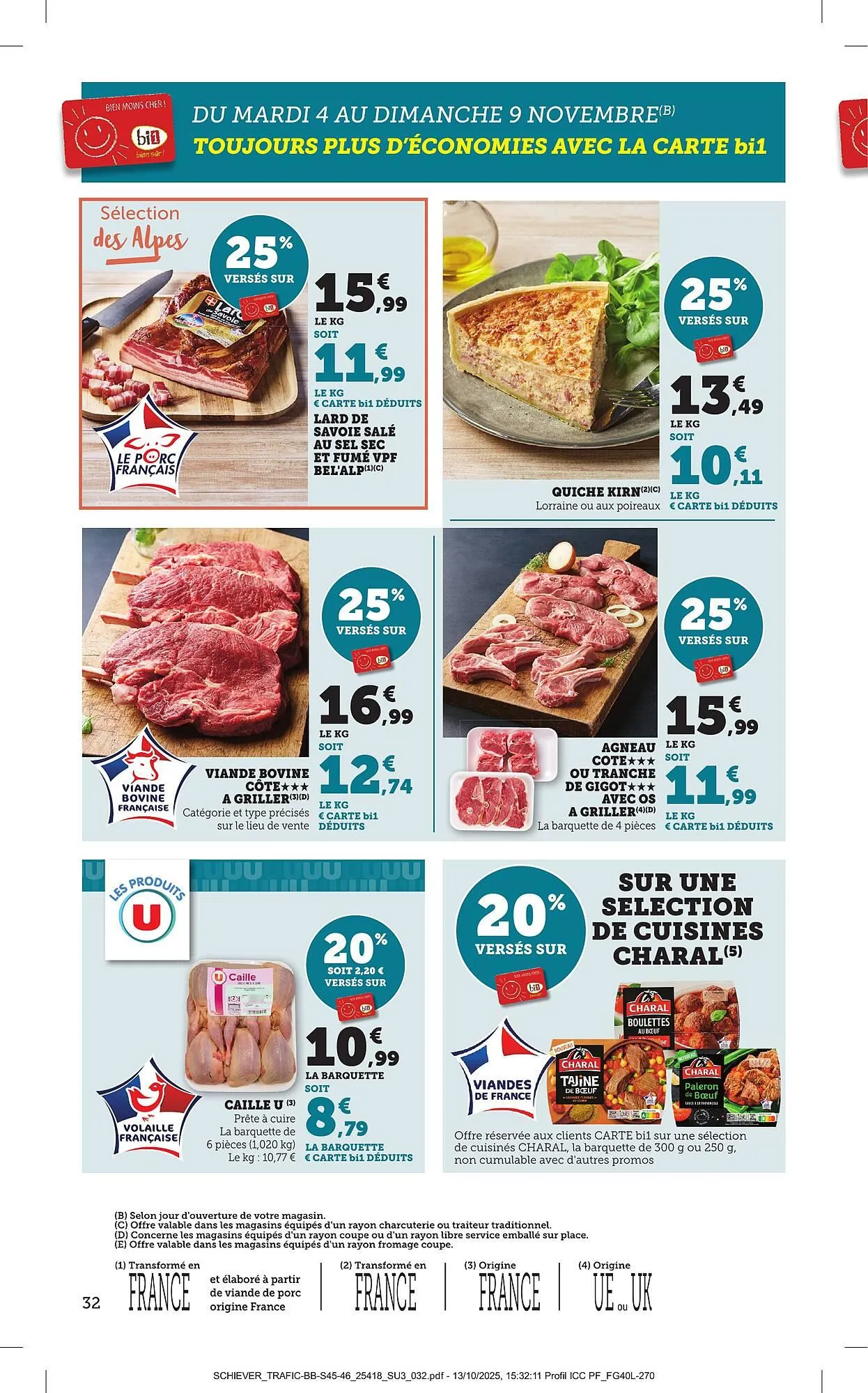 Catalogue Bi1 du 4 novembre au 16 novembre 2025 - Catalogue page 32