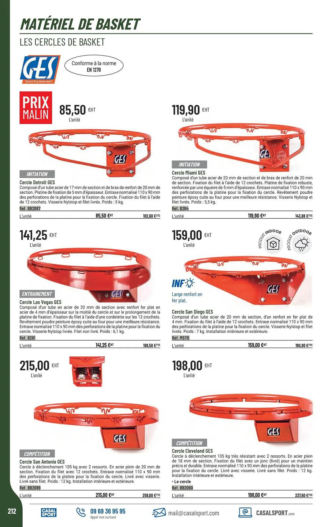 Catalogue Casal Sport du 22 janvier au 31 décembre 2026 - Catalogue page 184