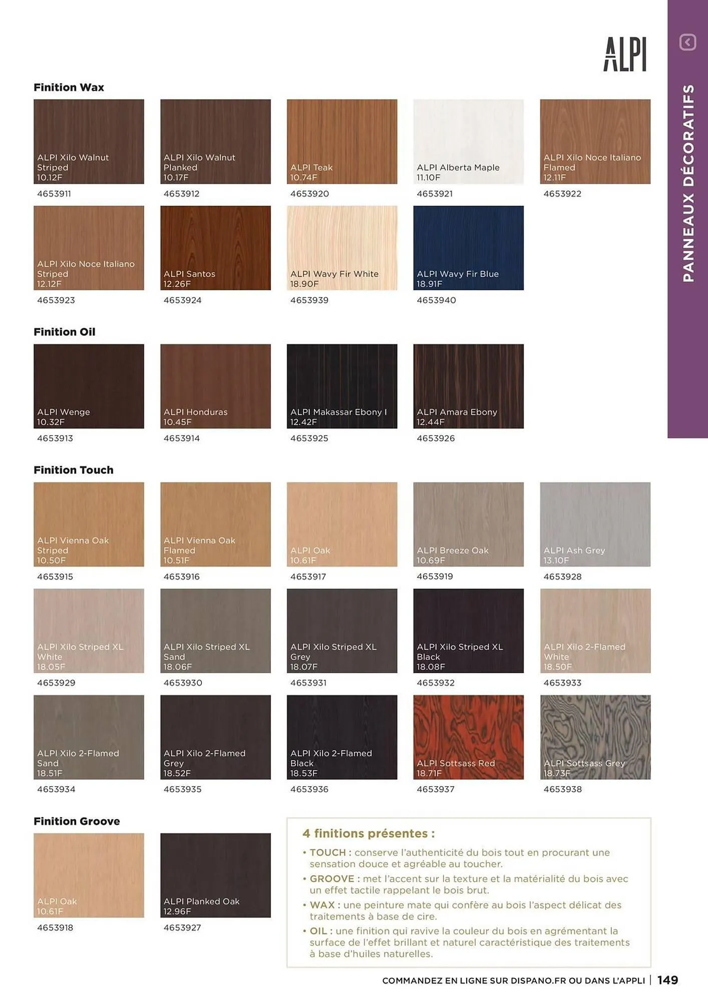 Catalogue Dispano du 8 avril au 31 décembre 2026 - Catalogue page 149