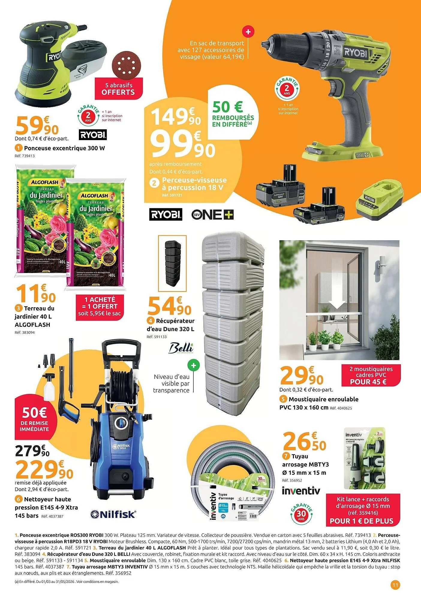 Catalogue Mr Bricolage du 22 avril au 17 mai 2026 - Catalogue page 11