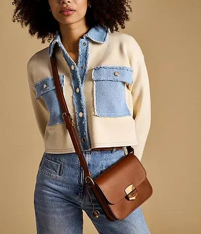 Sac porté croisé Lennox en cuir