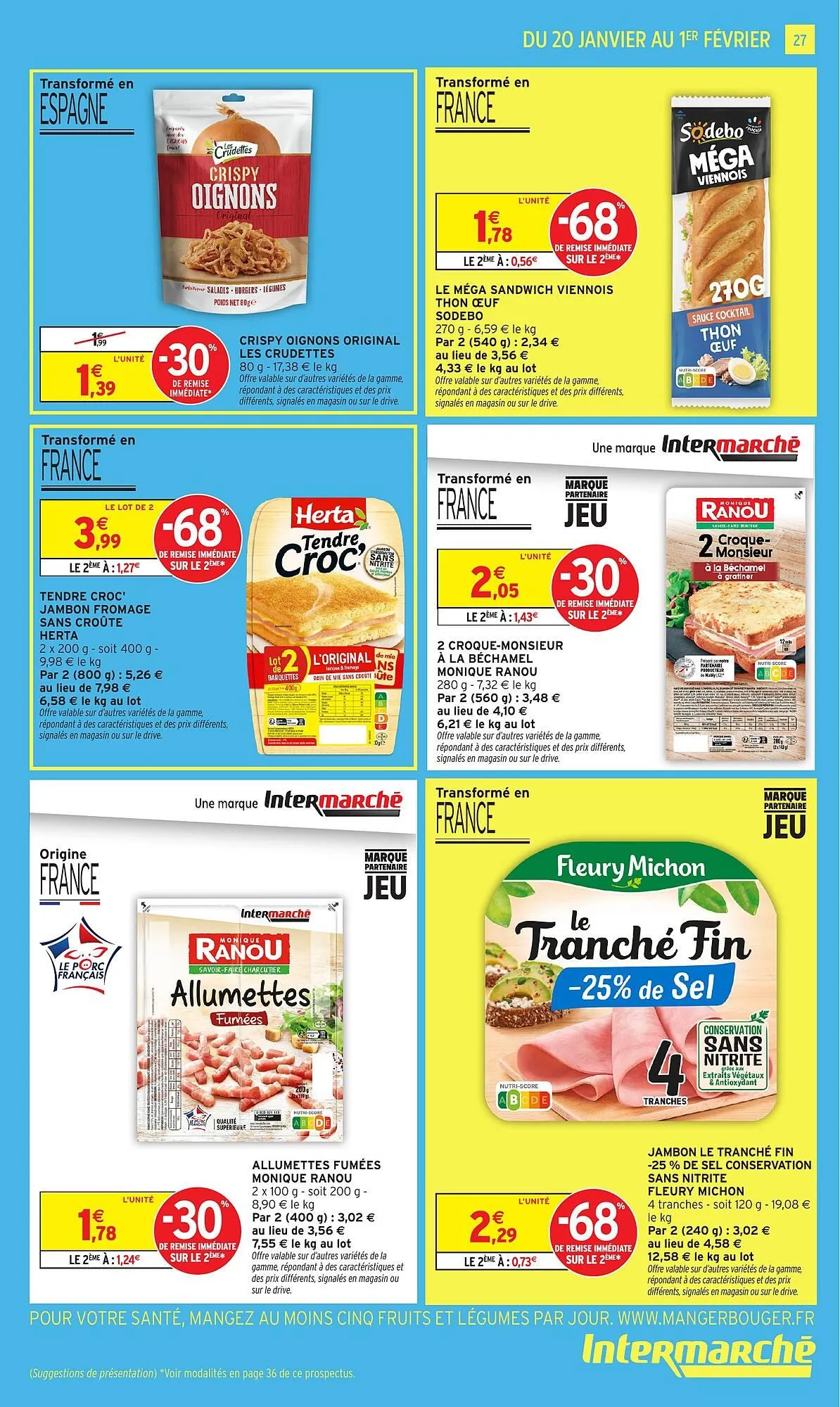 Catalogue Intermarché du 20 janvier au 1 février 2026 - Catalogue page 27