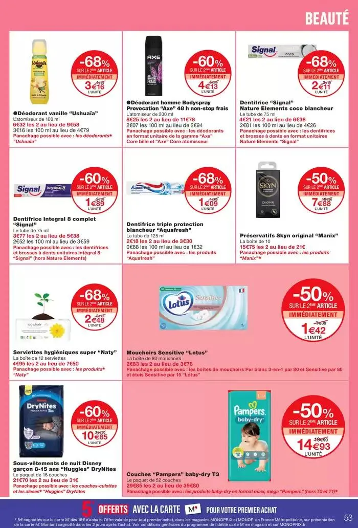 CATALOGUE PROMOTIONNEL du 20 janvier au 2 février 2025 - Catalogue page 53