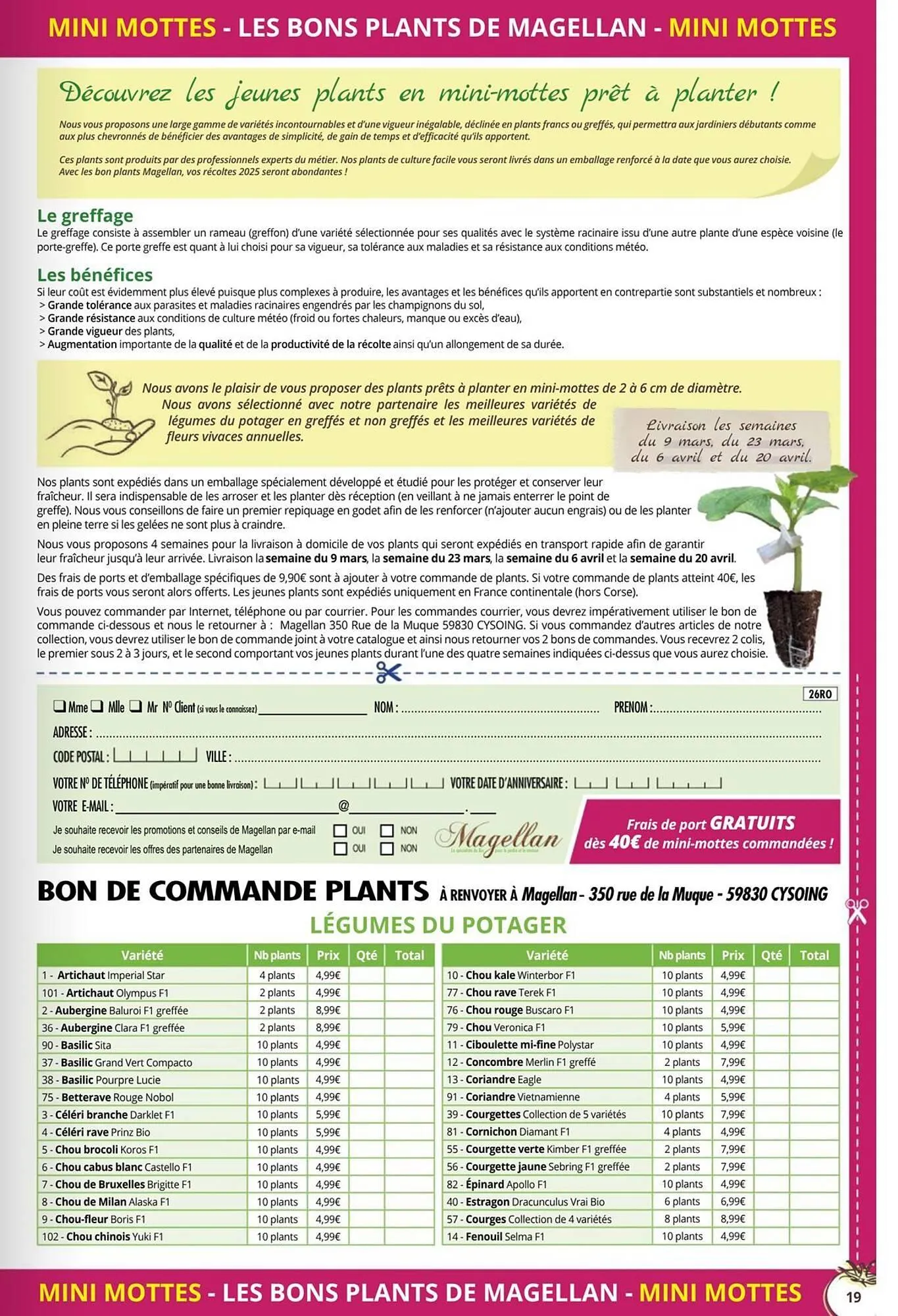 Catalogue Magellan du 1 janvier au 31 décembre 2026 - Catalogue page 19