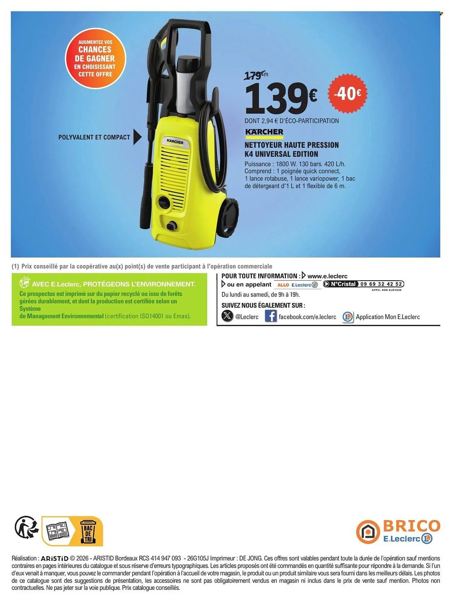 Catalogue E.Leclerc Brico du 21 avril au 9 mai 2026 - Catalogue page 20