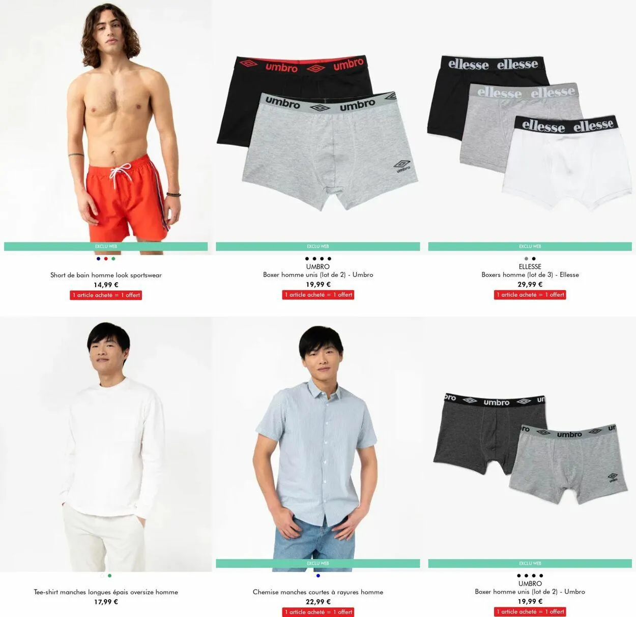 Gémo Catalogue actuel du 31 juillet au 13 août 2024 - Catalogue page 10