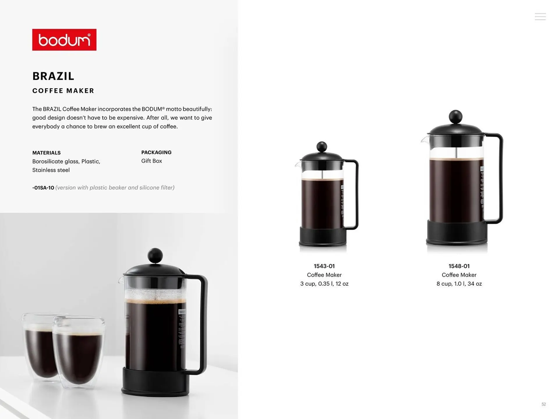 Catalogue Bodum du 25 mars au 31 décembre 2025 - Catalogue page 52