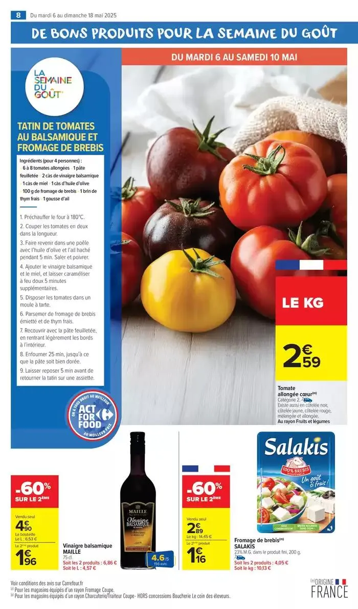 LE GOÛT ÇA SE FÊTE du 6 mai au 18 mai 2025 - Catalogue page 10