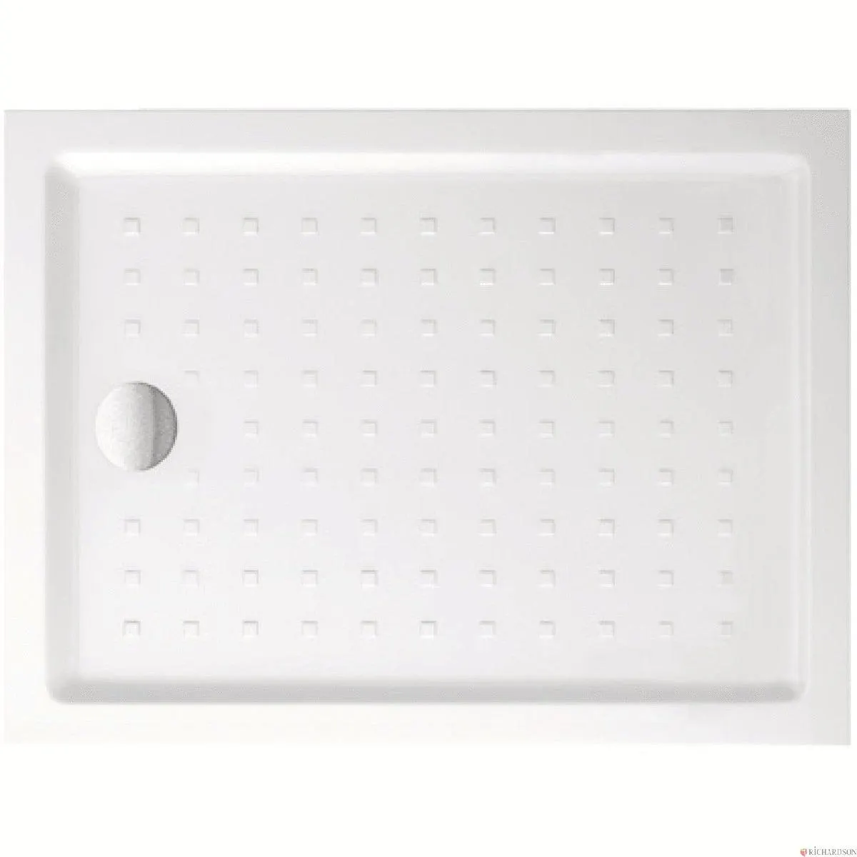 O.NOVO - Receveur rectangulaire à encastrer ou à poser en céramique