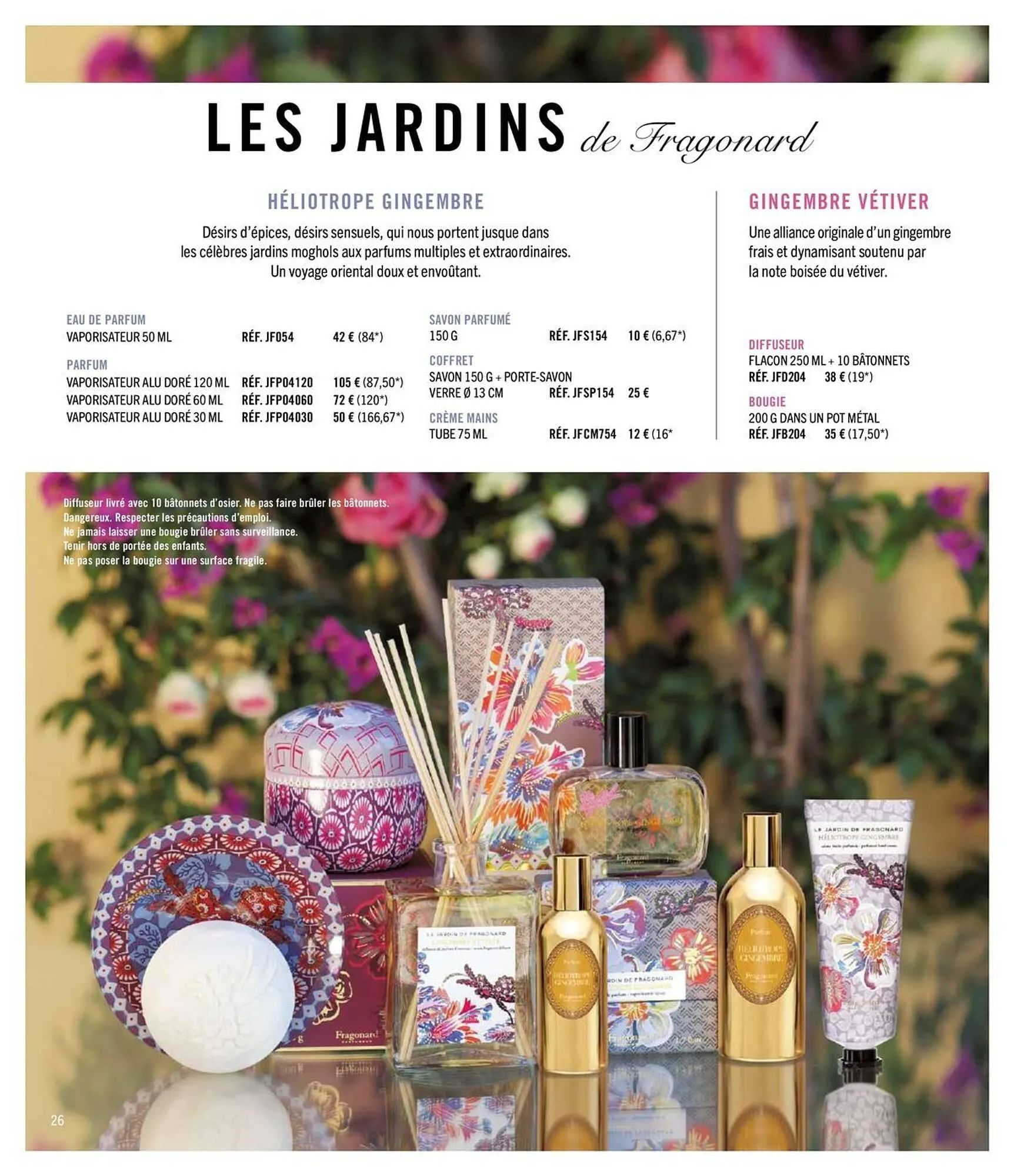Catalogue Fragonard du 1 avril au 31 décembre 2026 - Catalogue page 26