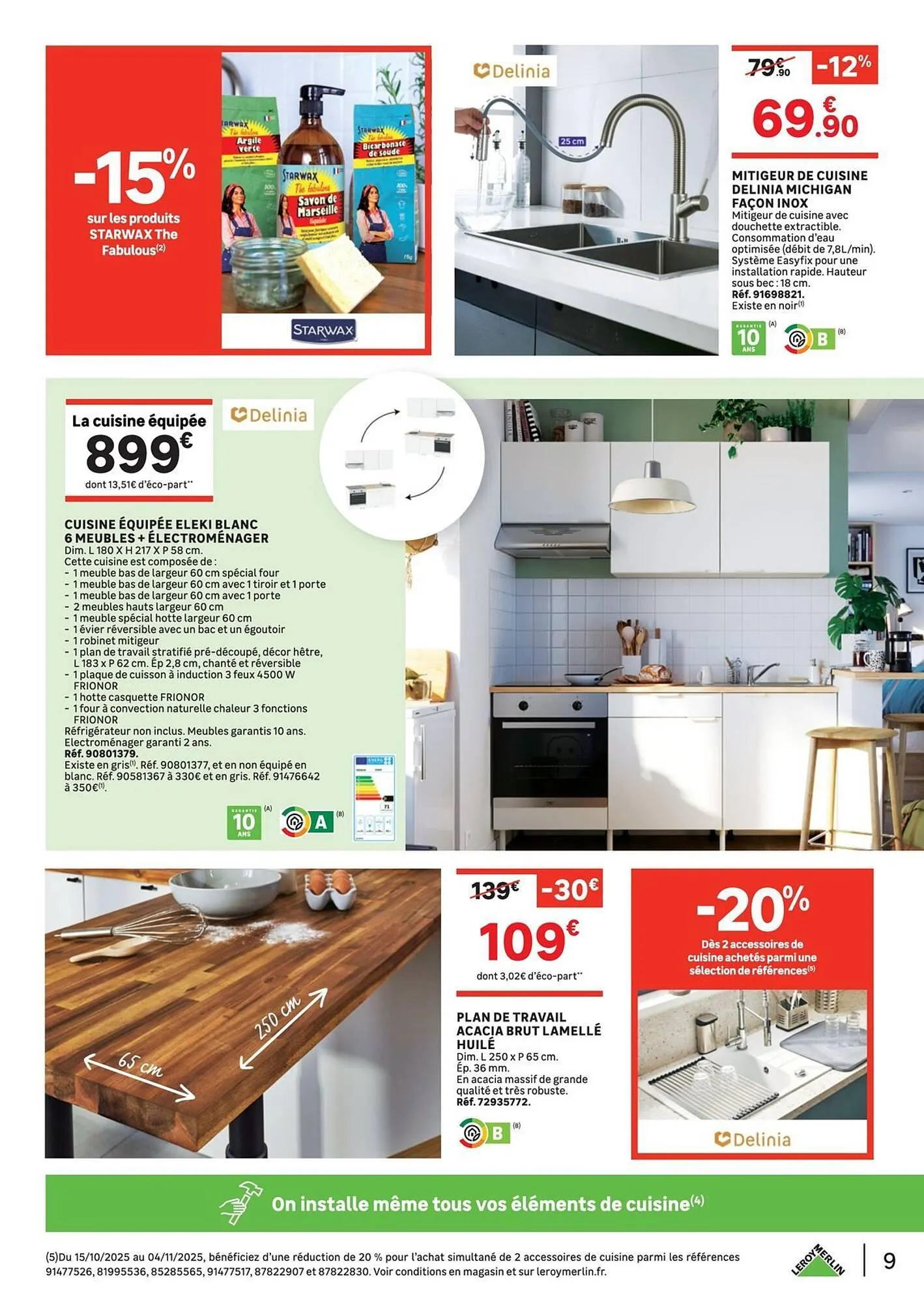 Catalogue Leroy Merlin du 15 octobre au 4 novembre 2025 - Catalogue page 32