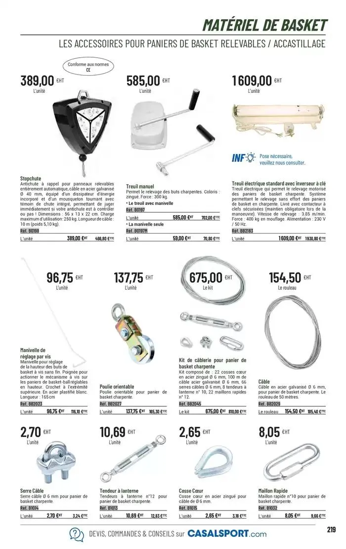 ÉQUIPEMENT SPORTIF du 6 mars au 31 décembre 2025 - Catalogue page 191