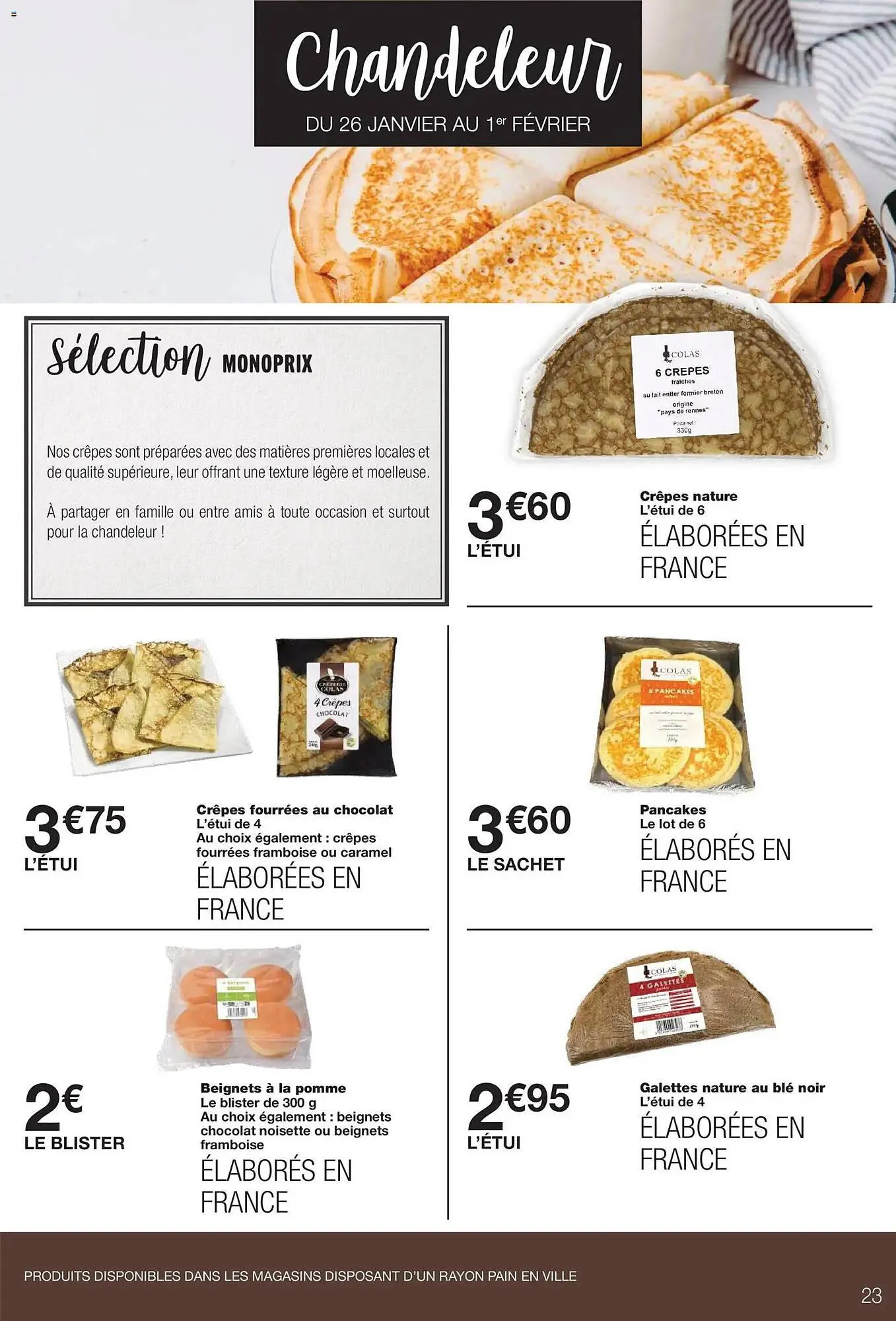 Catalogue Monoprix du 20 janvier au 1 février 2026 - Catalogue page 23