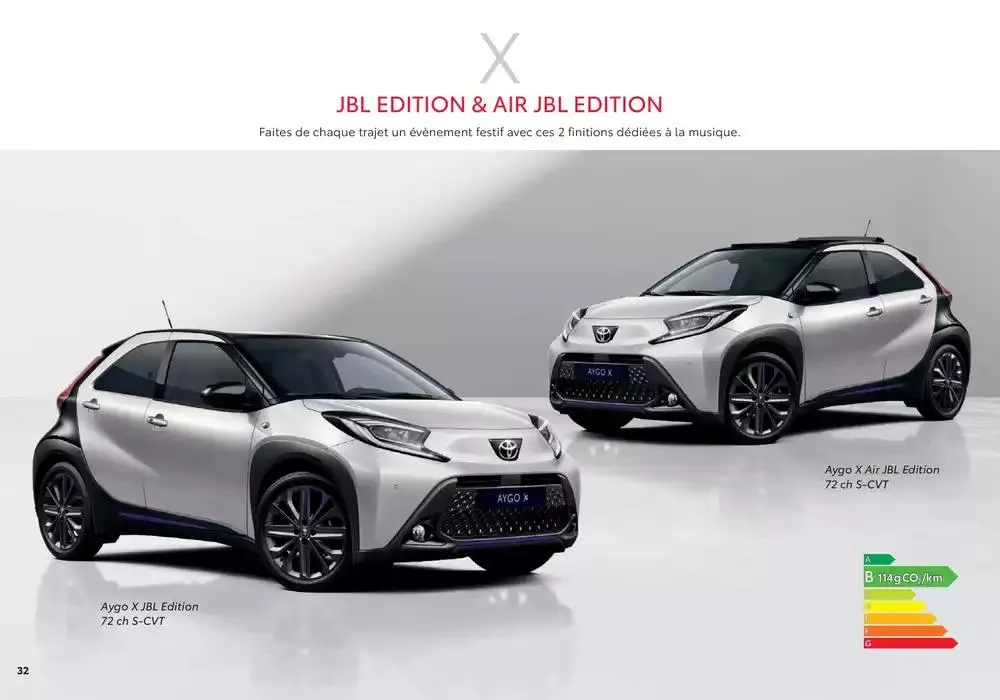 Toyota Aygo X du 6 novembre au 6 novembre 2025 - Catalogue page 32