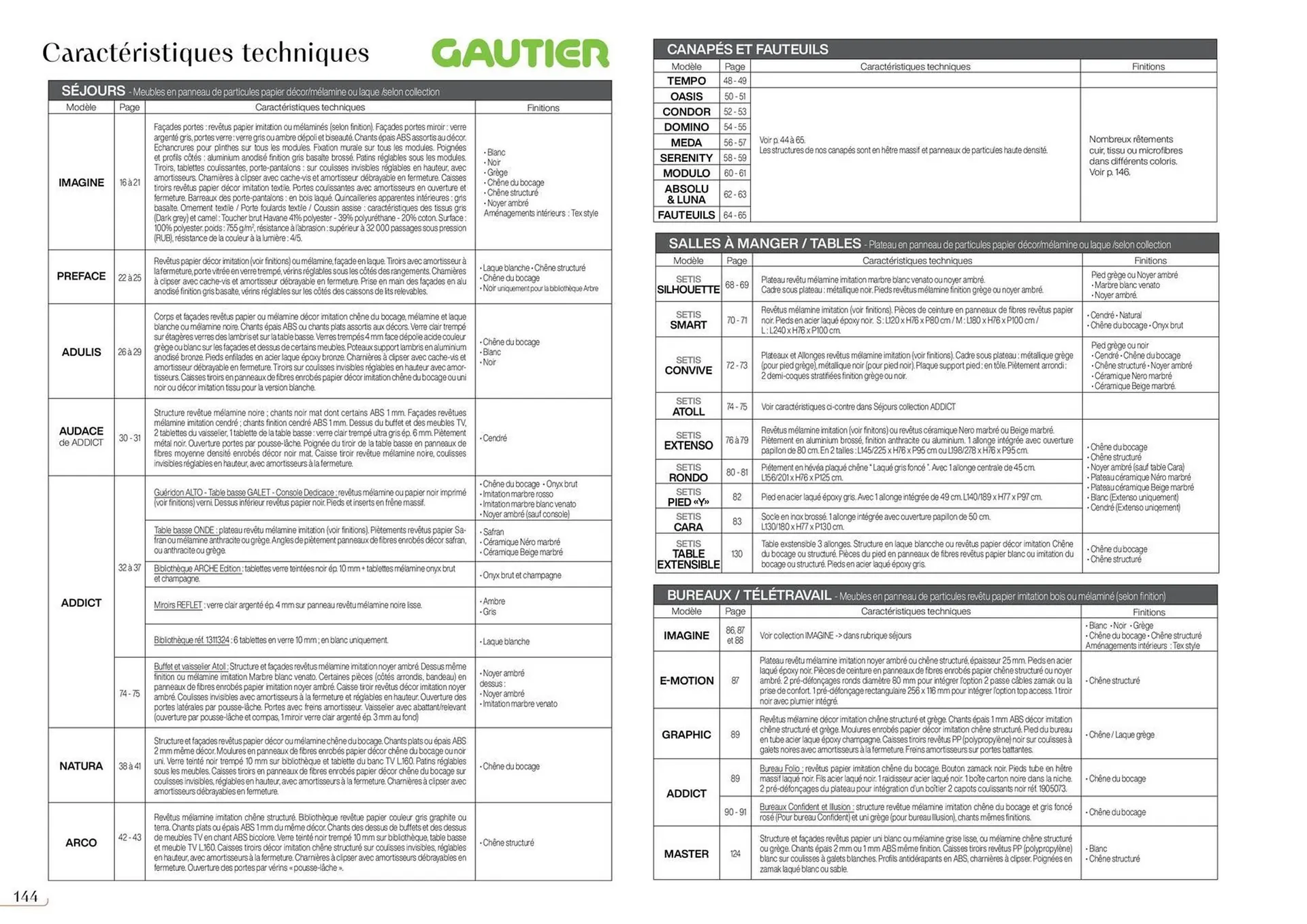 Gautier Catalogue du 16 janvier au 31 décembre 2025 - Catalogue page 119