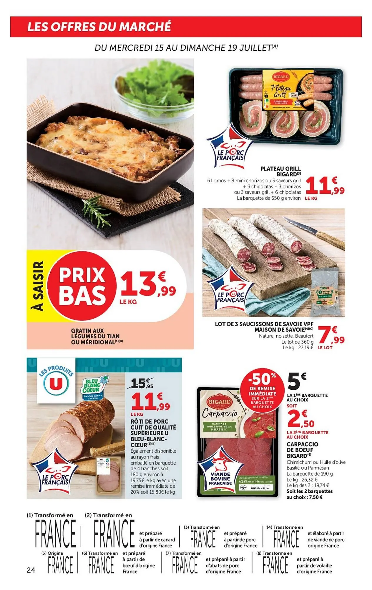 Catalogue Super U du 7 juillet au 9 août 2026 - Catalogue page 24