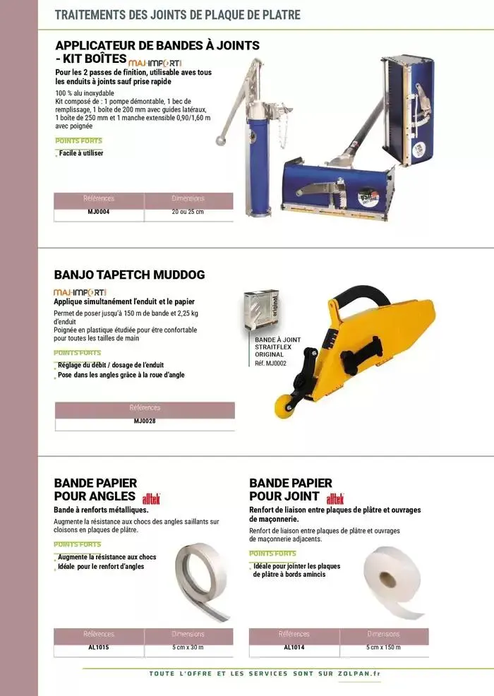 Le Guide Pro 2025 du 13 janvier au 31 décembre 2025 - Catalogue page 180