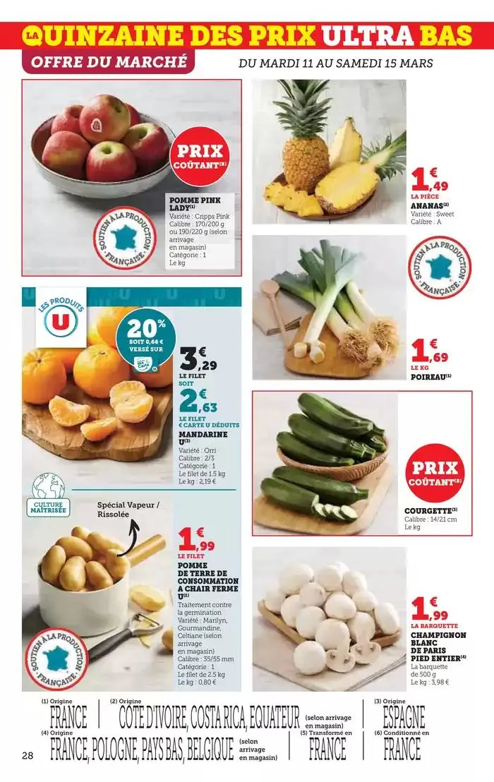 Quinzaine Commerçante du 11 mars au 23 mars 2025 - Catalogue page 28