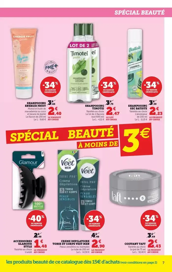 Spécial Beauté du 18 mars au 30 mars 2025 - Catalogue page 7