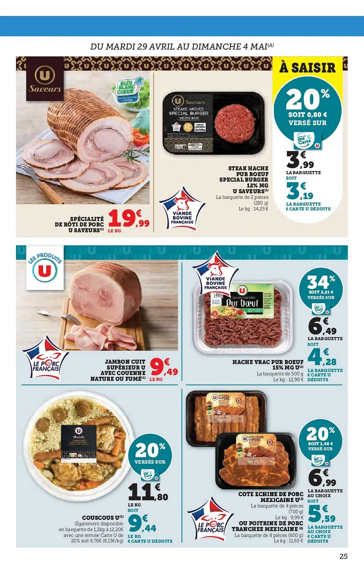 Catalogue Hyper U du 29 avril au 11 mai 2025 - Catalogue page 25