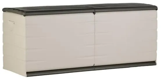 Coffre de rangement 153 cm graphite - L.153 x l.61 x H.53 cm